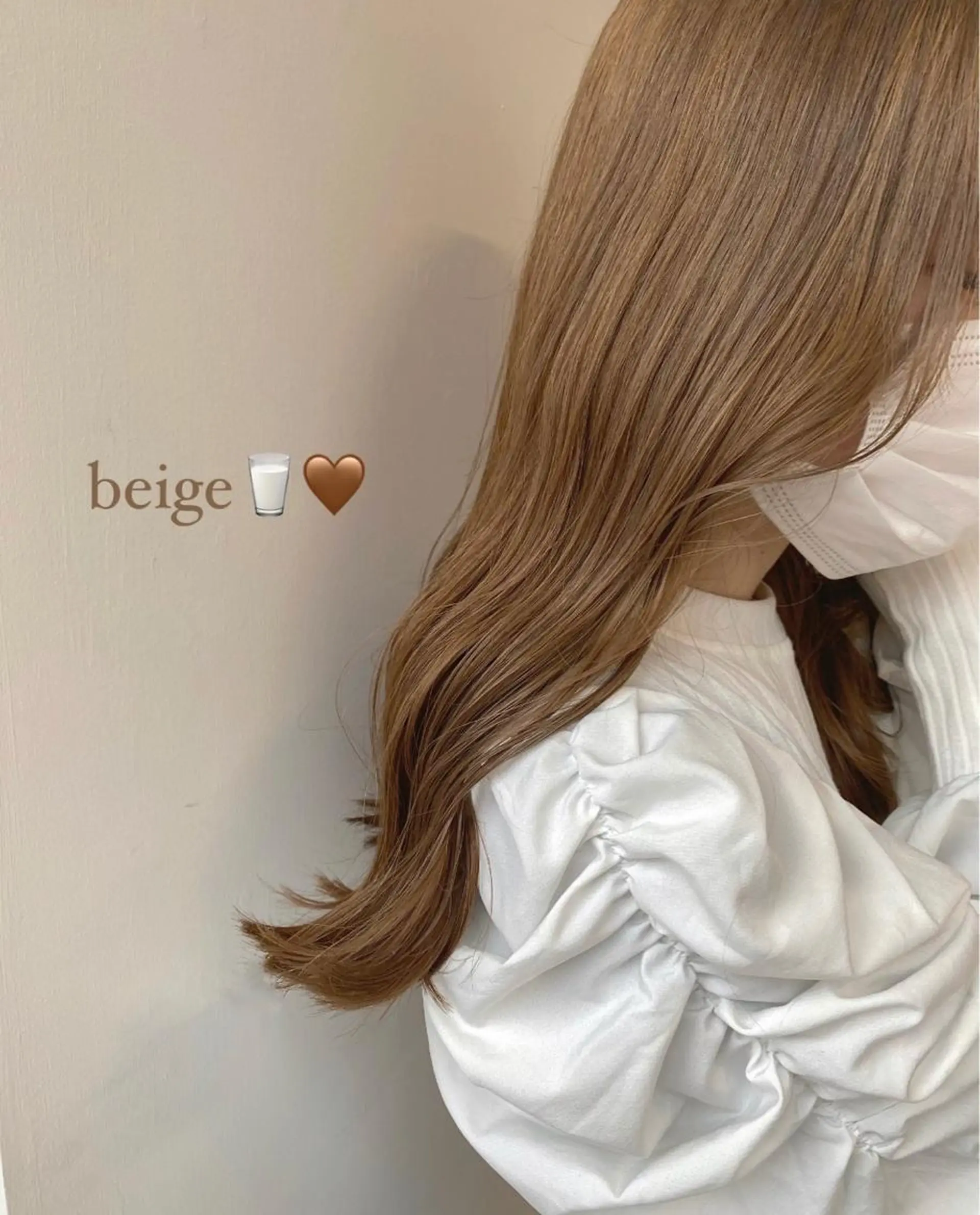 ロング カラー ブリーチ ケアブリーチ ナツミ/透明感カラー /酸性ストレートのヘアスタイル