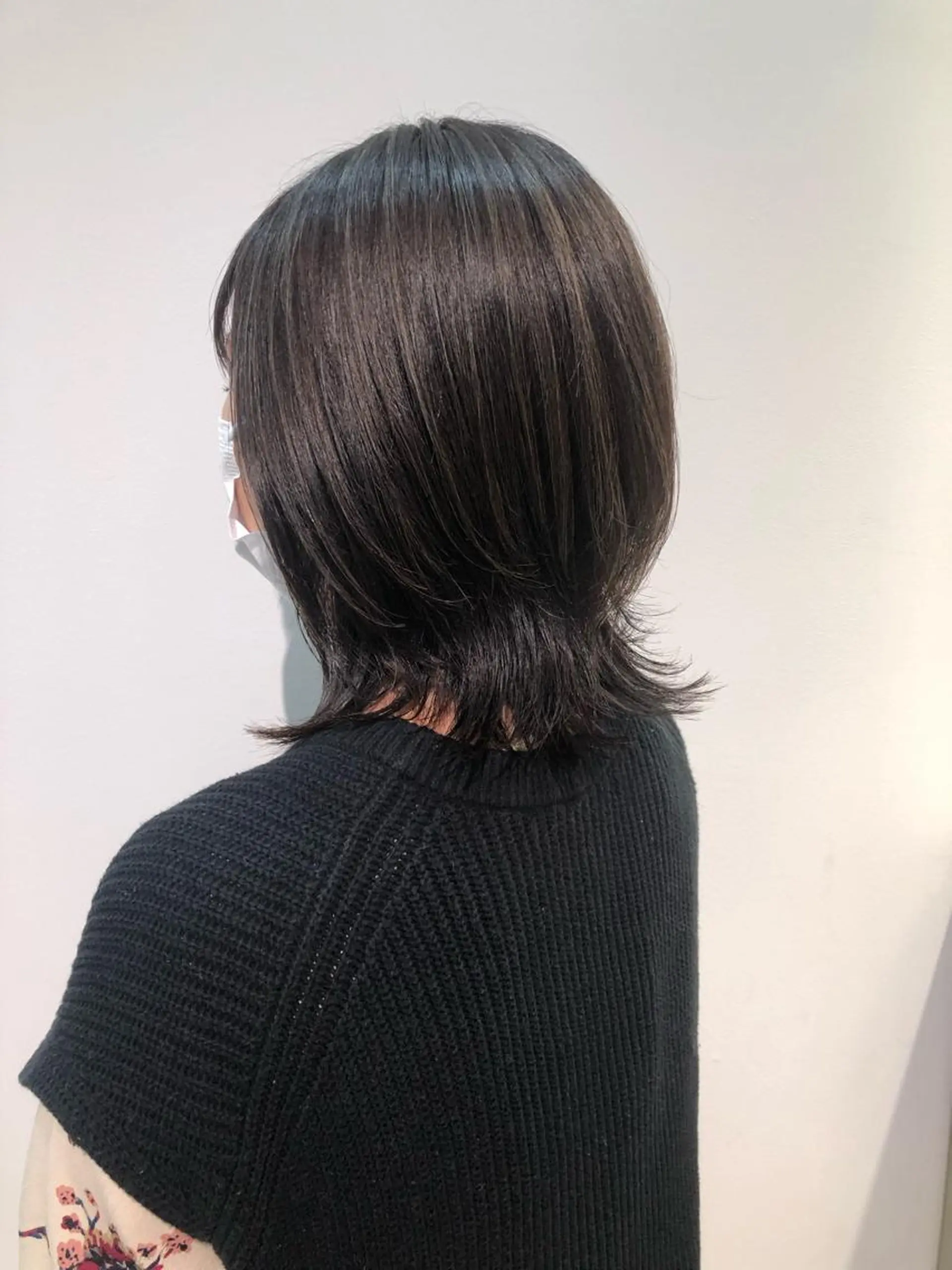 ミディアム カラー ハイライトカラー ハイライト レイヤーカット レイヤー/お顔まわり 暖色カラー🍑Amiのヘアスタイル