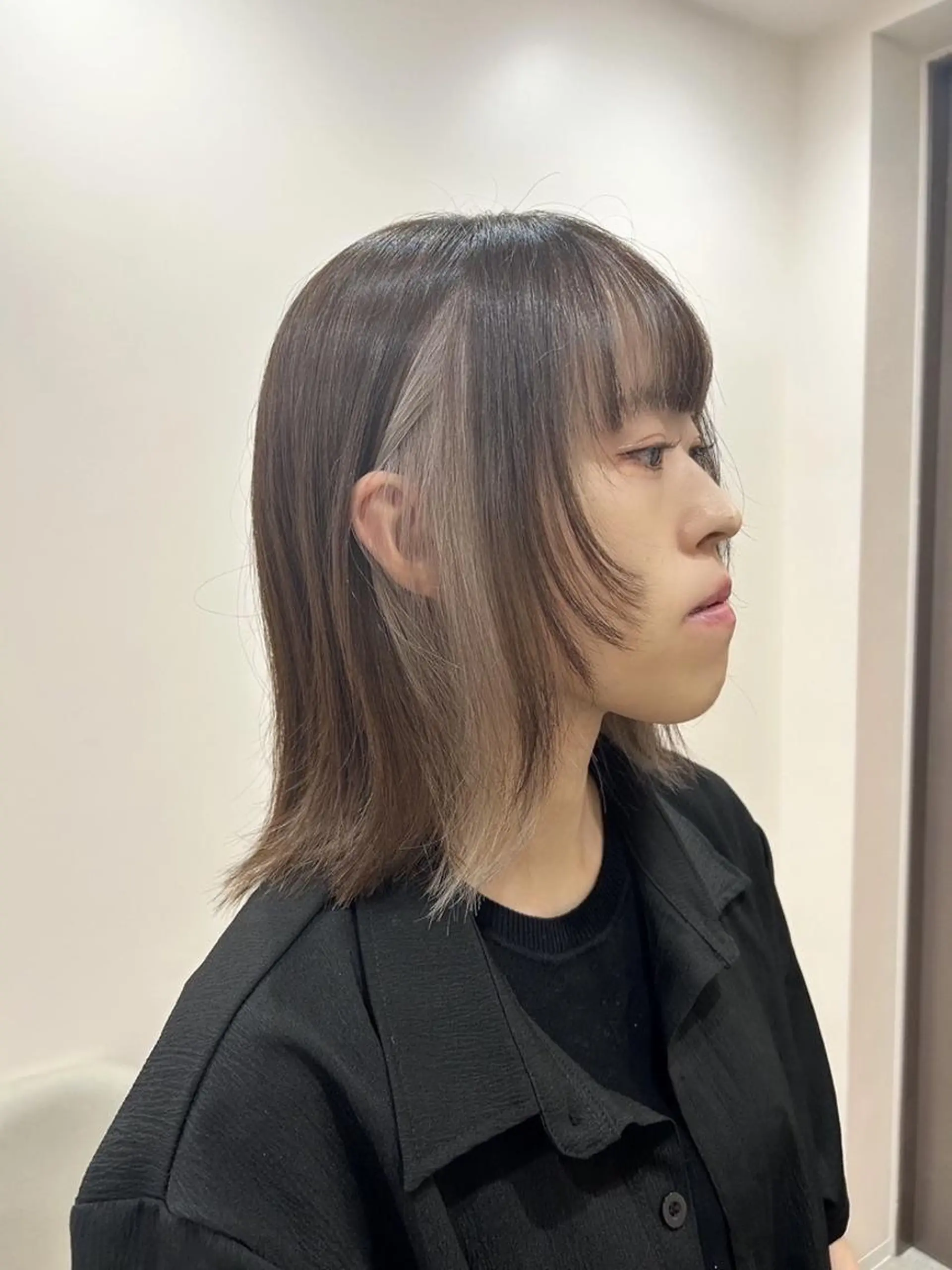 ミディアム カラー ブリーチ ダブルカラー ヘアカラー トリートメント ✨【公式】 juhl.横浜✨のヘアスタイル