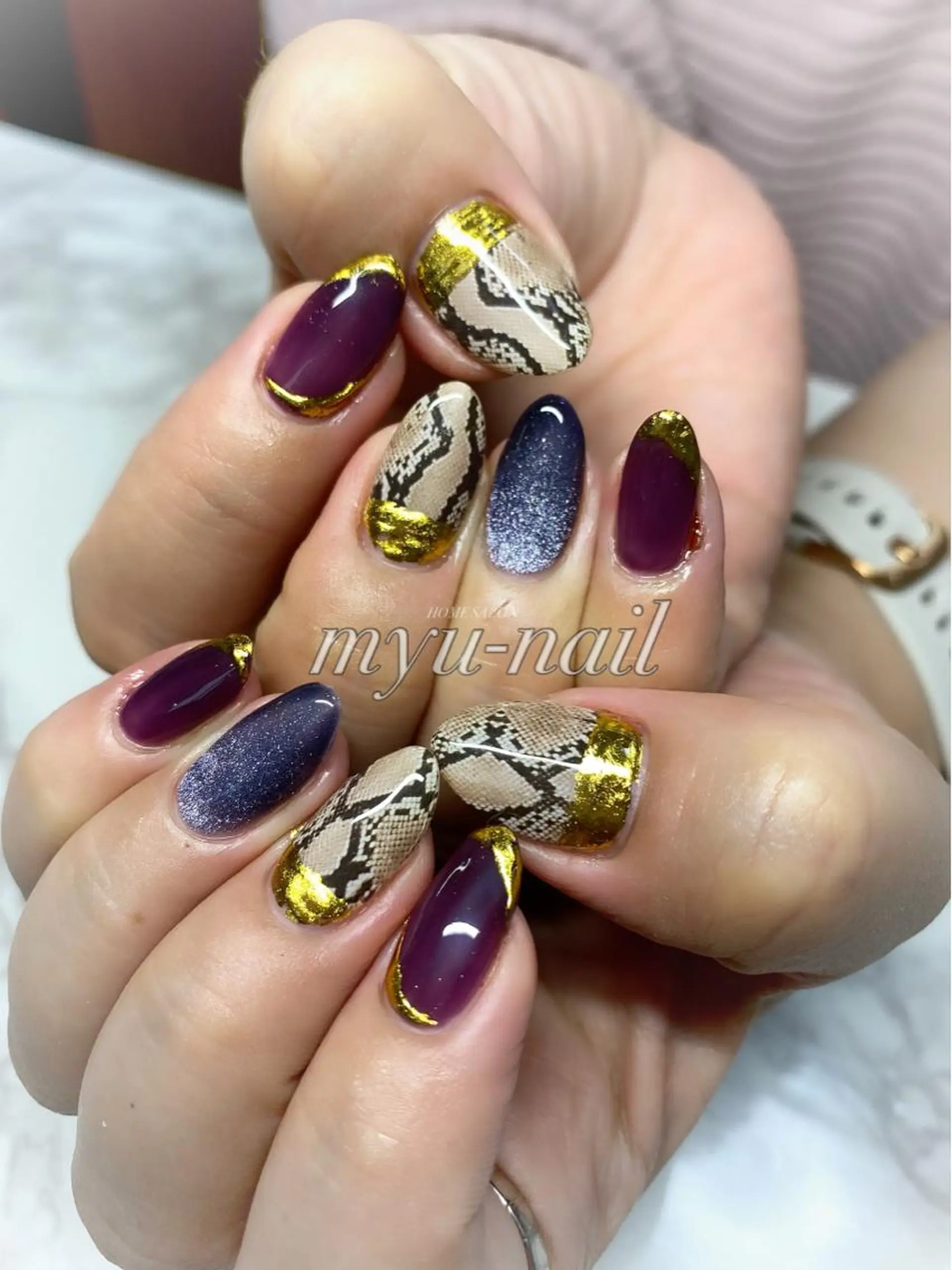 ネイル ホームサロン myu-nailのネイルデザイン