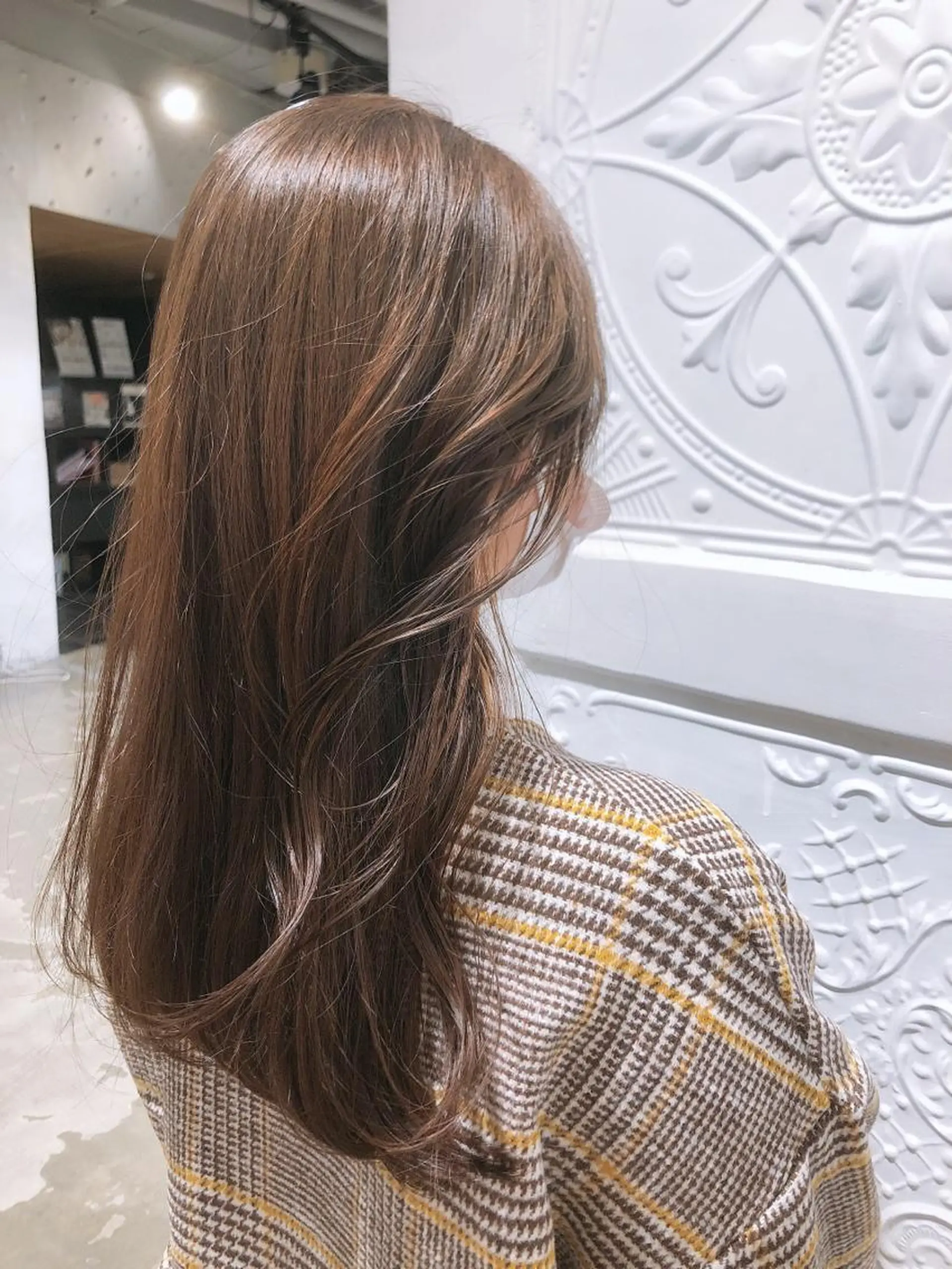 ロング カラー ヘアアレンジ 【柔らか透明感✨/ 似合せ前髪】大石葉月のヘアスタイル