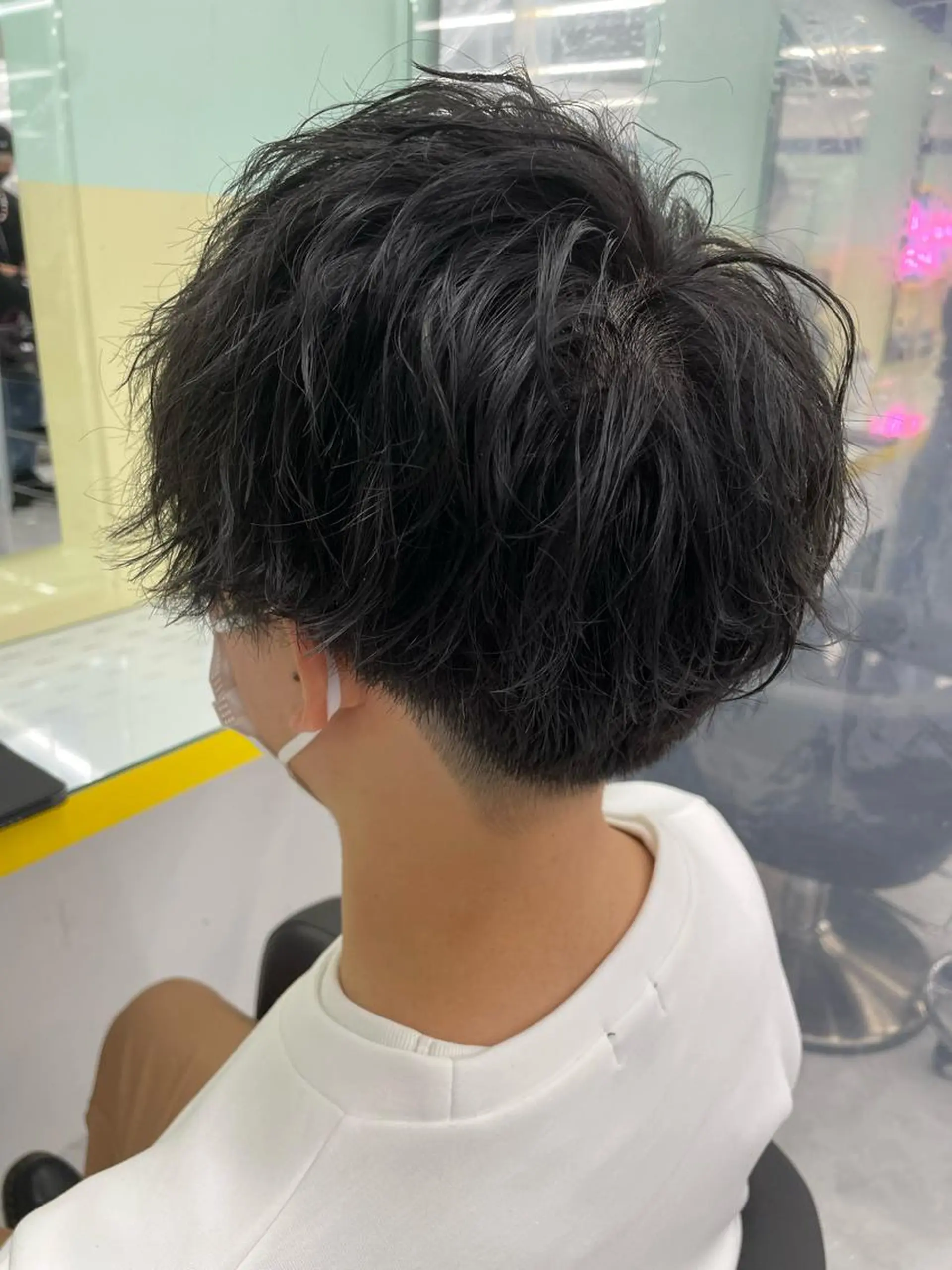 メンズ カット 横浜メンズパーマ🔥 大野賢人のヘアスタイル