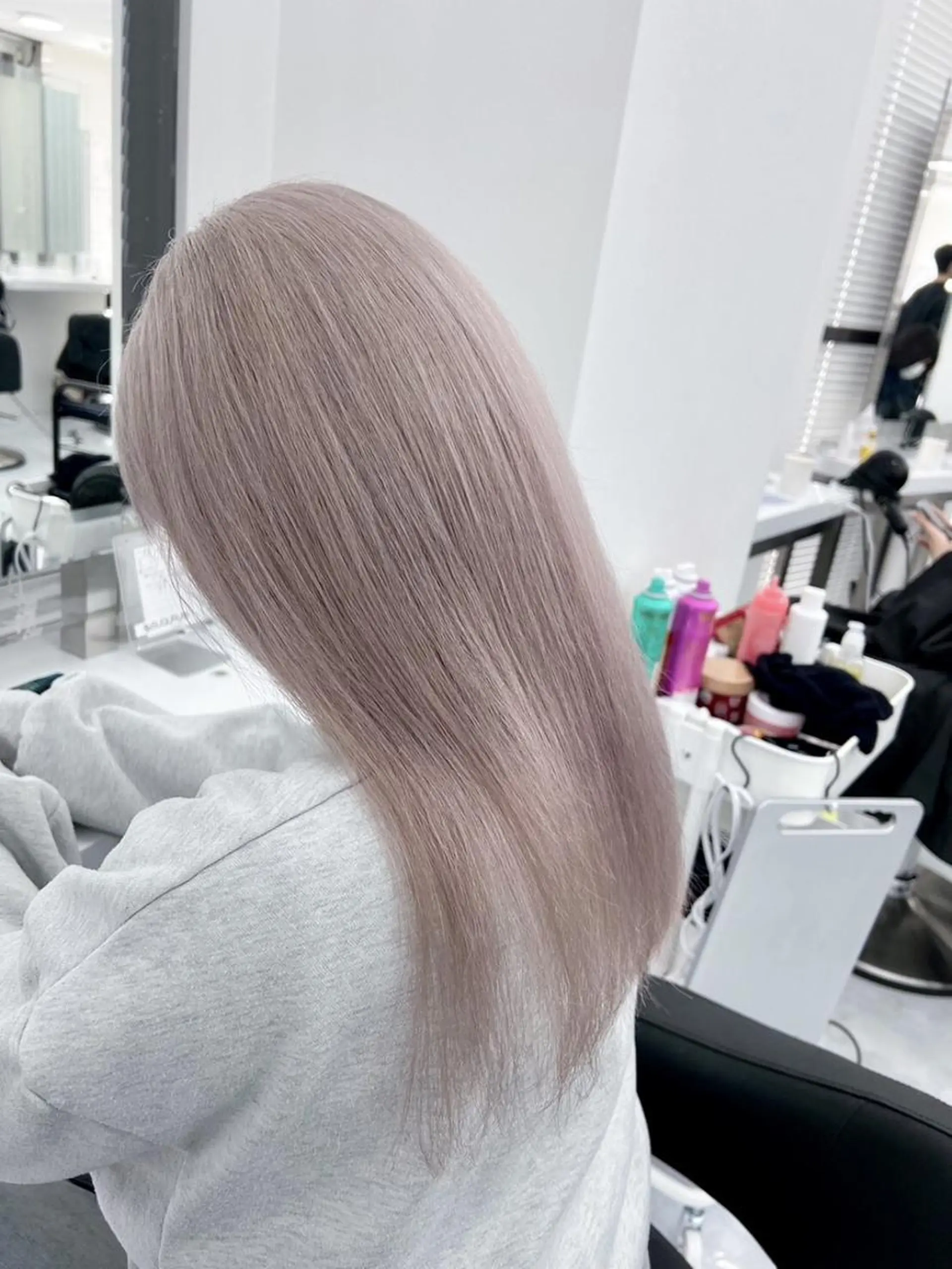 カラー 透明感韓国ヘア💍 横浜UNITED♡のヘアスタイル