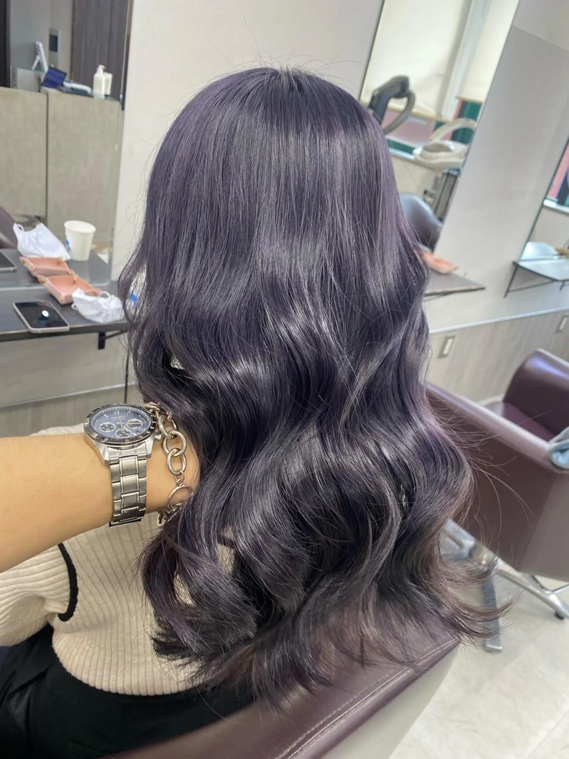 ミディアム カラー jill by gisel＿奥家のヘアスタイル