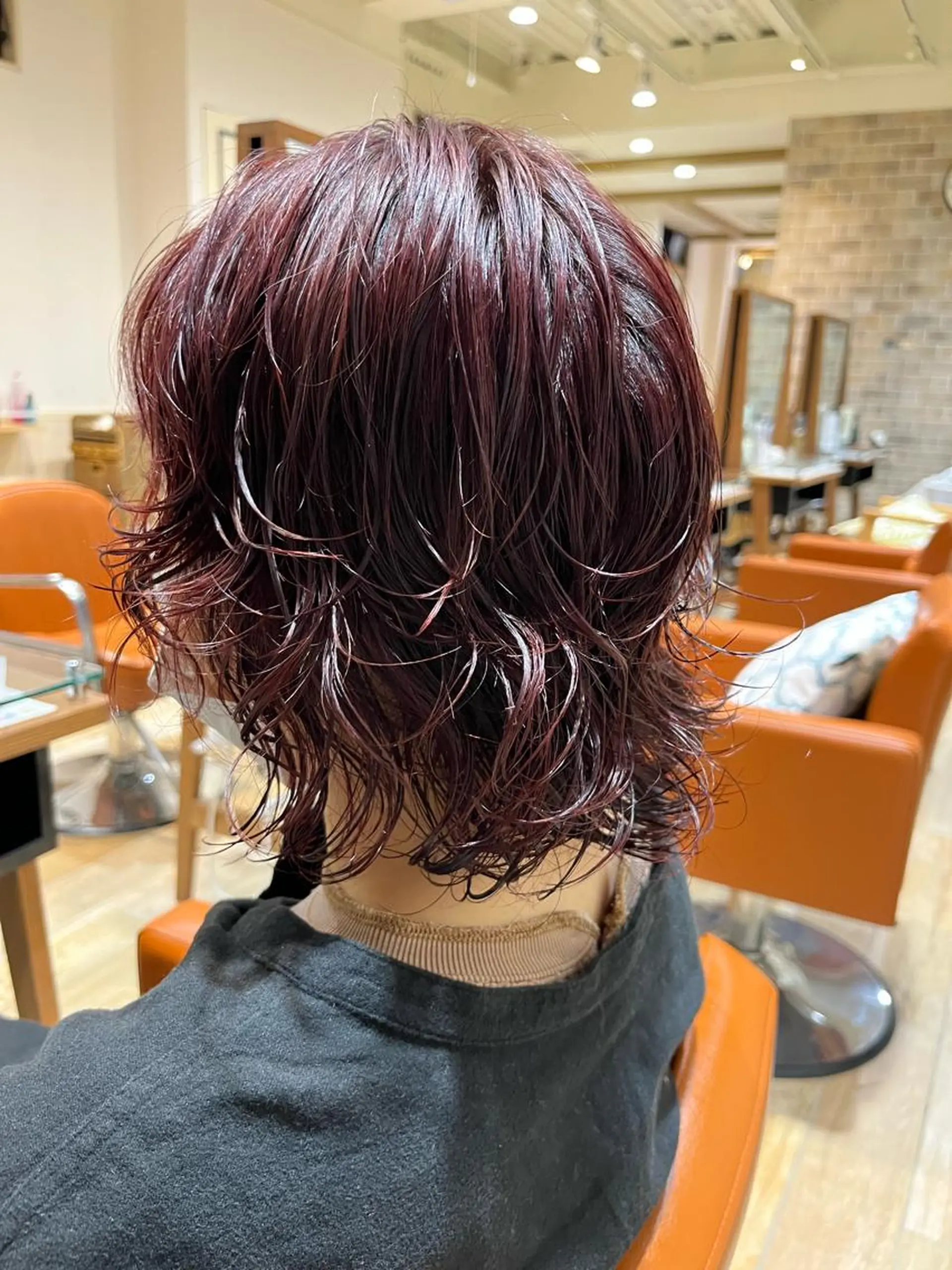 カラー 【eight宿河原】 すぎもとはづきのヘアスタイル
