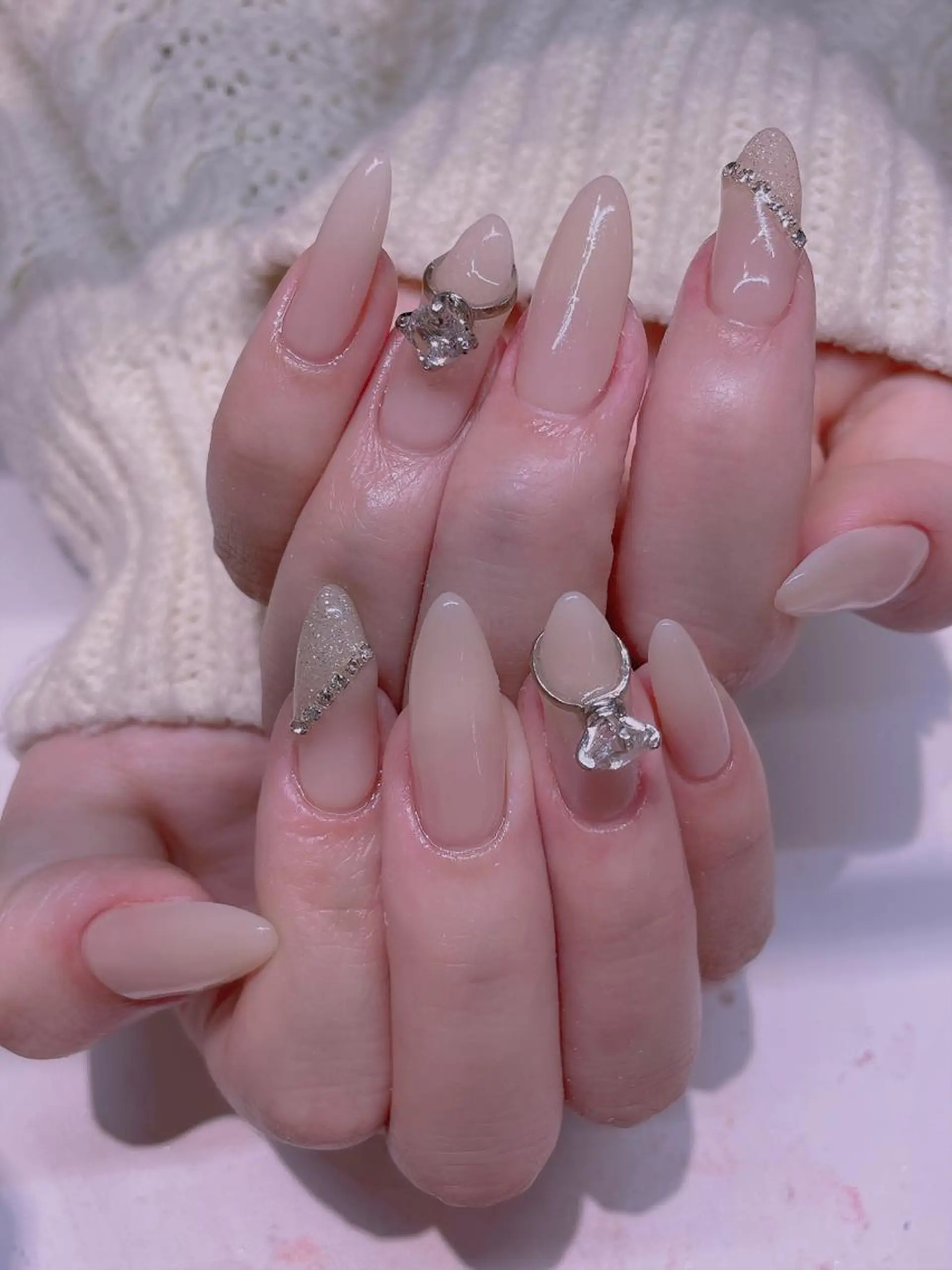 ネイル 長さだし専門店 M2 rikaのネイルデザイン