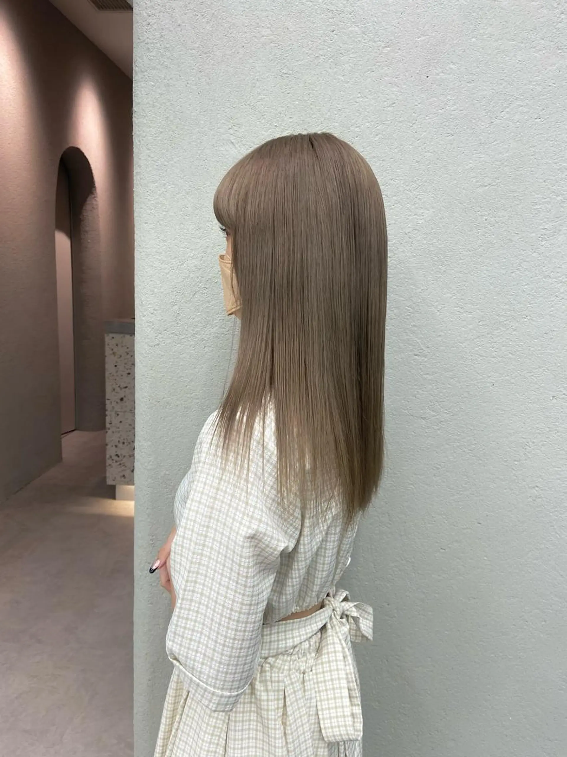 ロング カラー 高松 沙耶のヘアスタイル