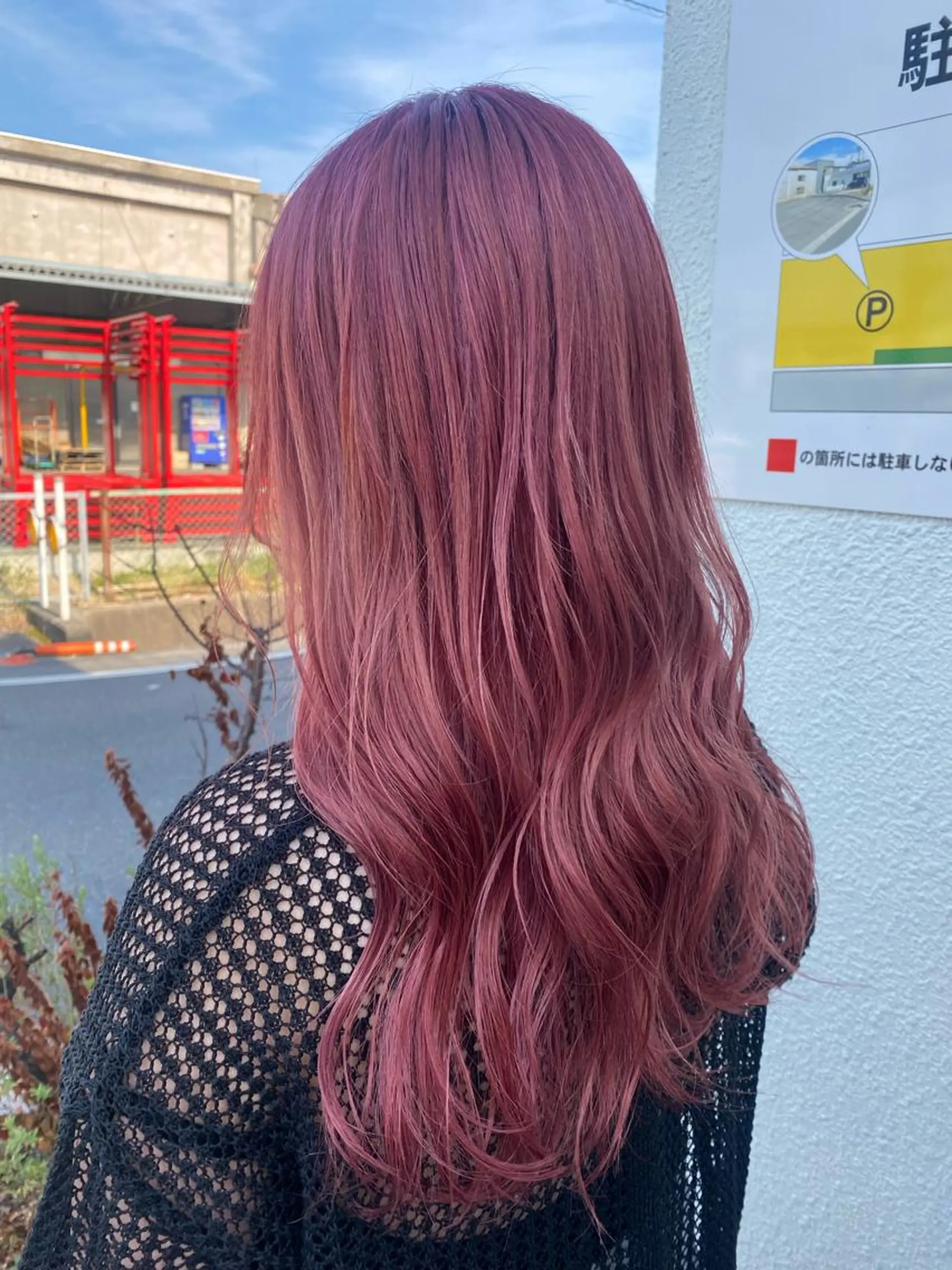 ロング カラー YUIMARL岡山店 MIRAIのヘアスタイル