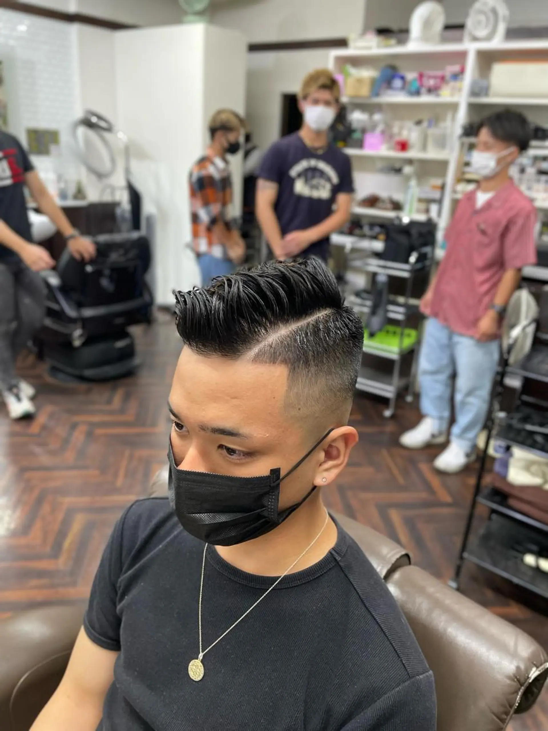 ショート パーマ メンズ Cam's豊見城店所属・無料‼︎メンズ限定 URASAKIのヘアスタイル