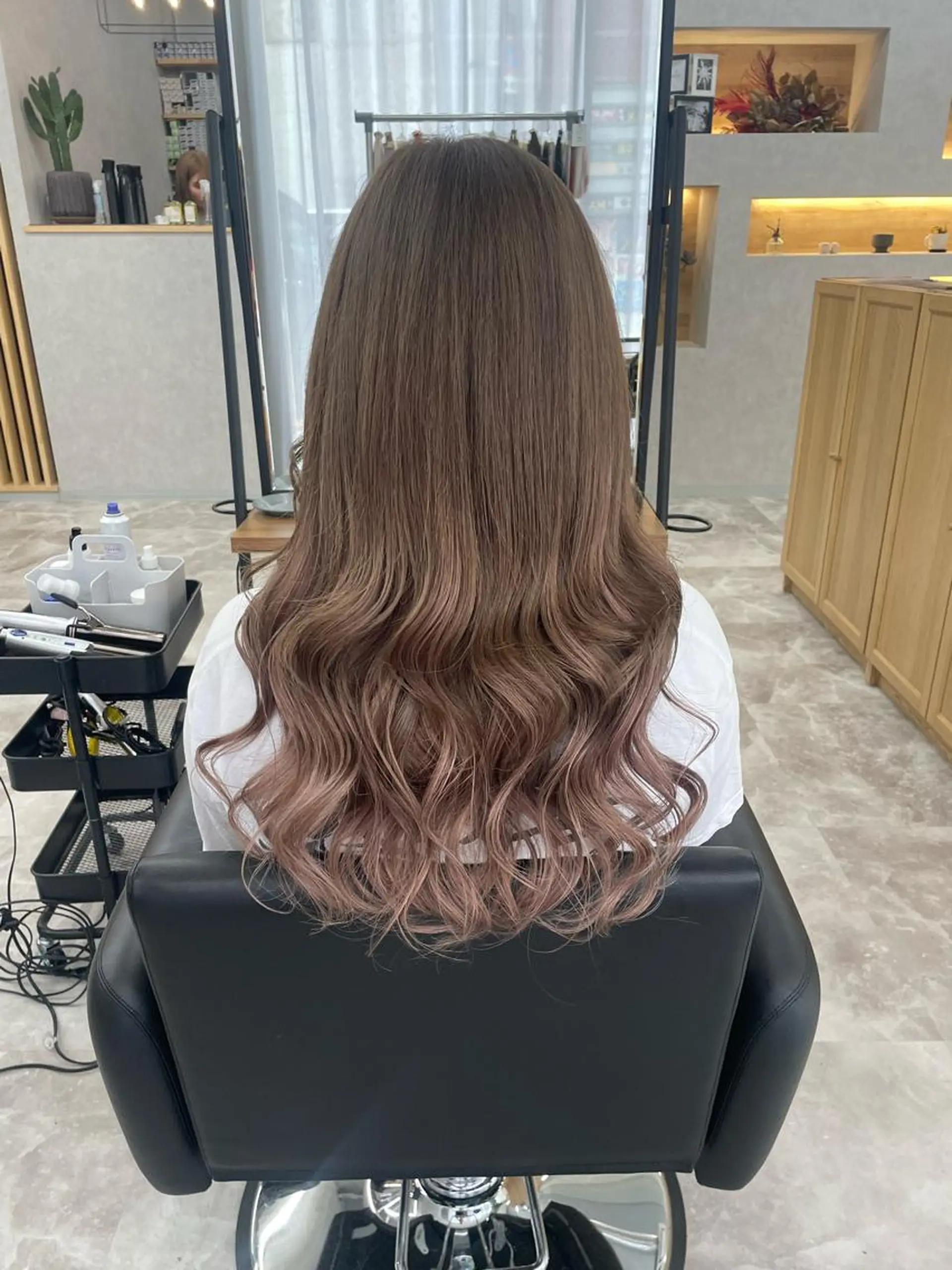 ロング シールエクステ エクステ Tint by alo所属・🐰FUMINA🐰 カットモデルのヘアスタイル