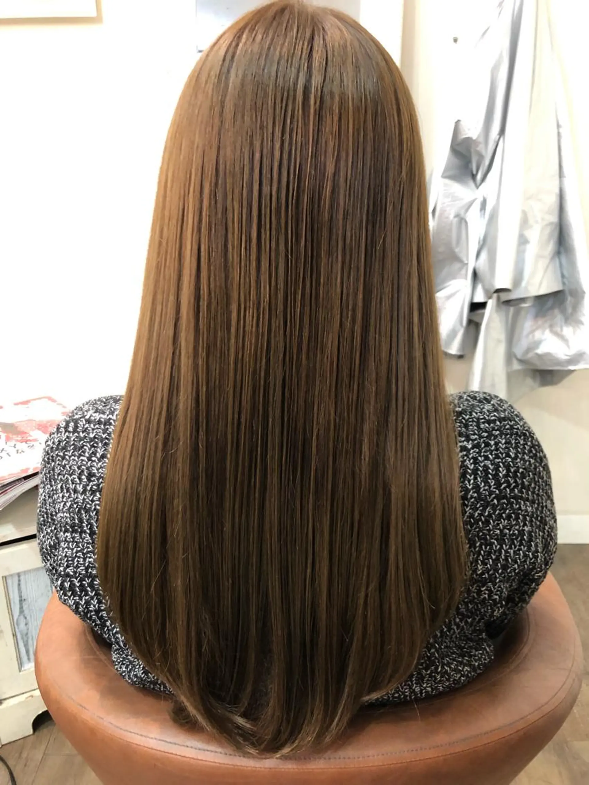 ロング 🌟髪質改善ケアカラ ー美髪縮毛矯正y🌟のヘアスタイル