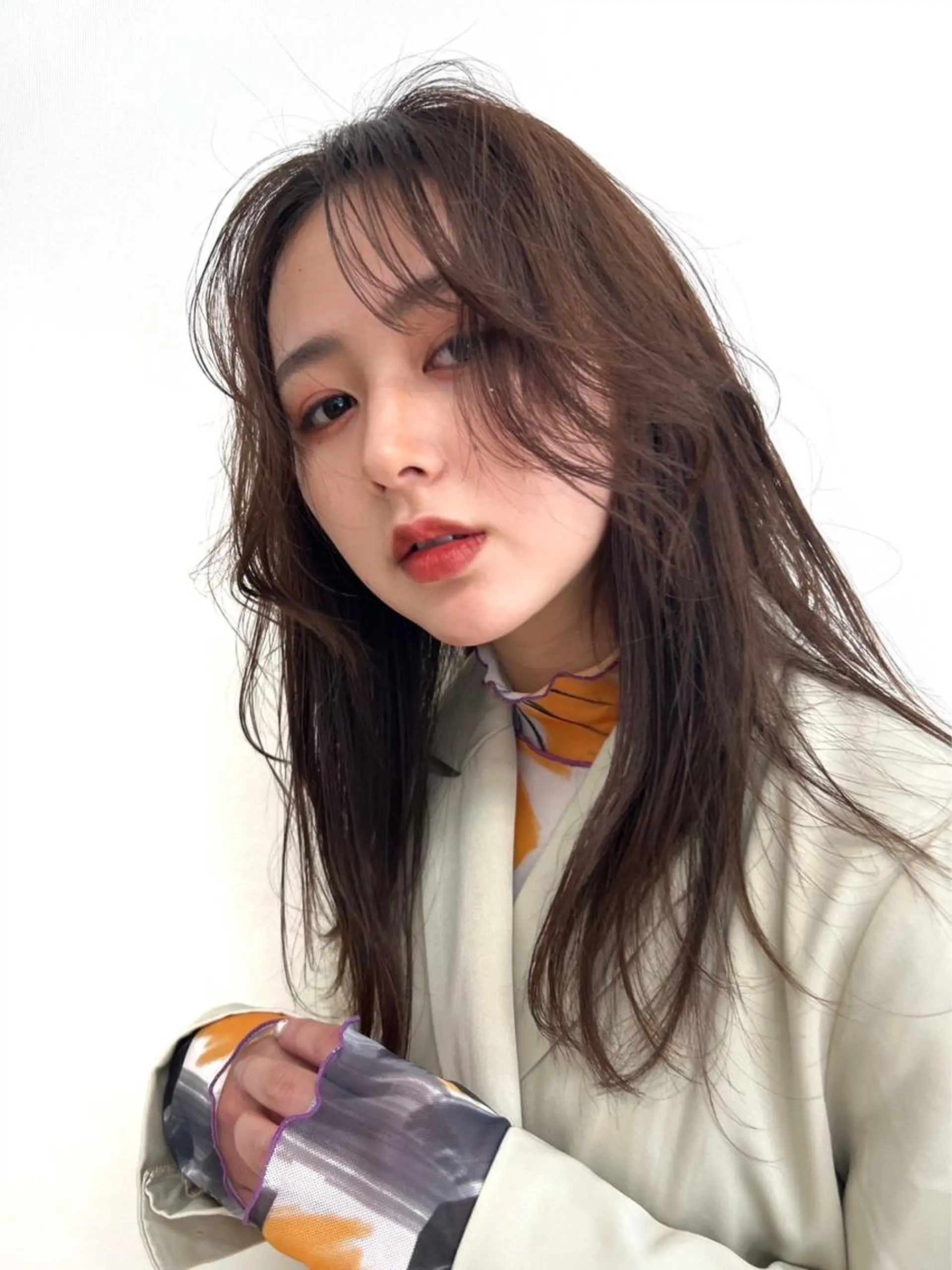 ロング 💗モデルカット 募集中のヘアスタイル