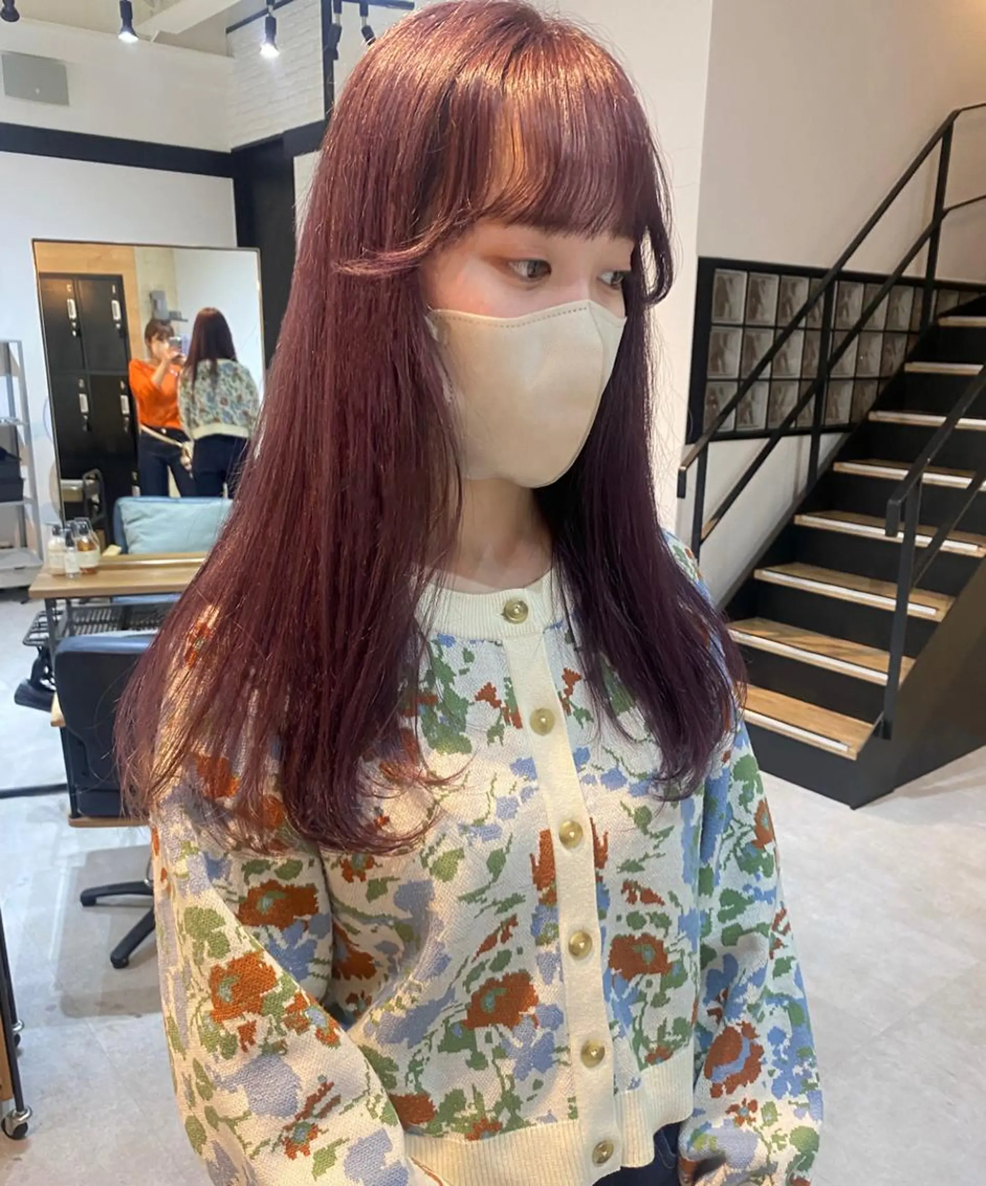 ロング Juri /暖色カラーのヘアスタイル