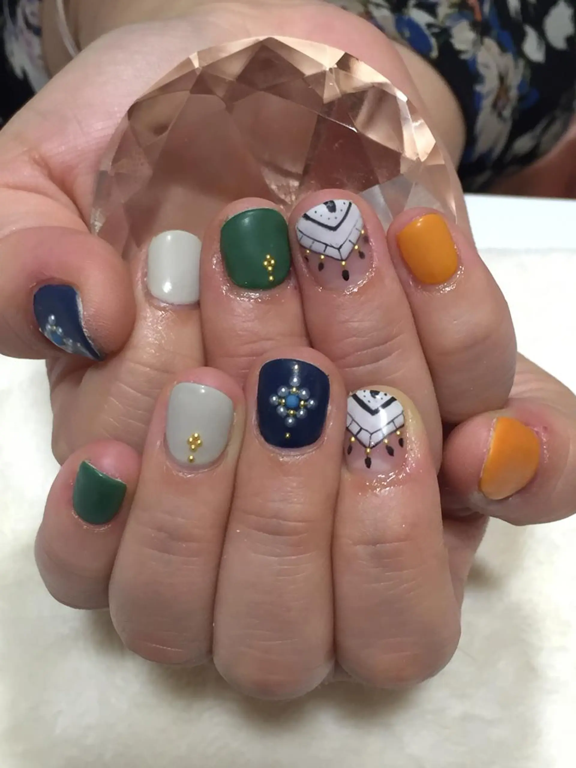 ネイル Sympa 𝓜iwako🐰ᩚのネイルデザイン