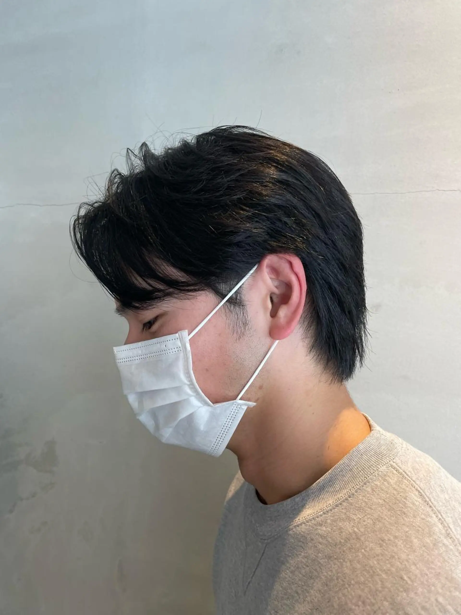 メンズ メンズパーマ 韓国ヘア/そら レイヤー透明感カラーのヘアスタイル