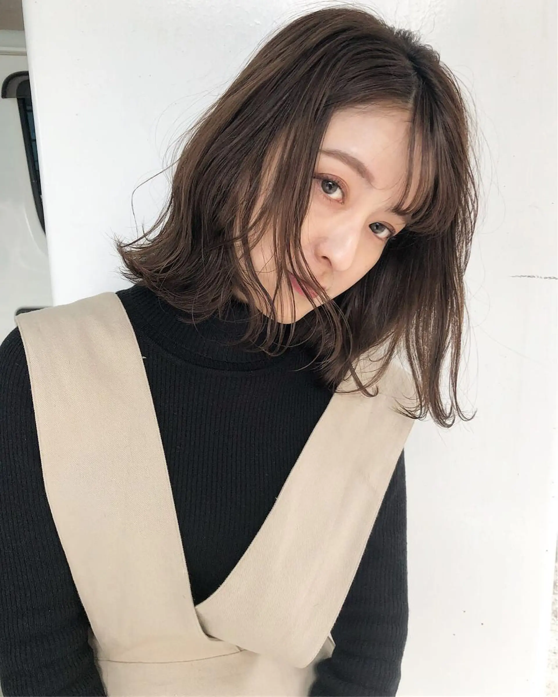 ショート カラー パーマ ヘアアレンジ メンズ キッズ ネイル マツエク・マツパ オリーブカラー カット ヘアカラー トリートメント 韓国風×透明感カラー 髪質改善オタベシンヤのヘアスタイル