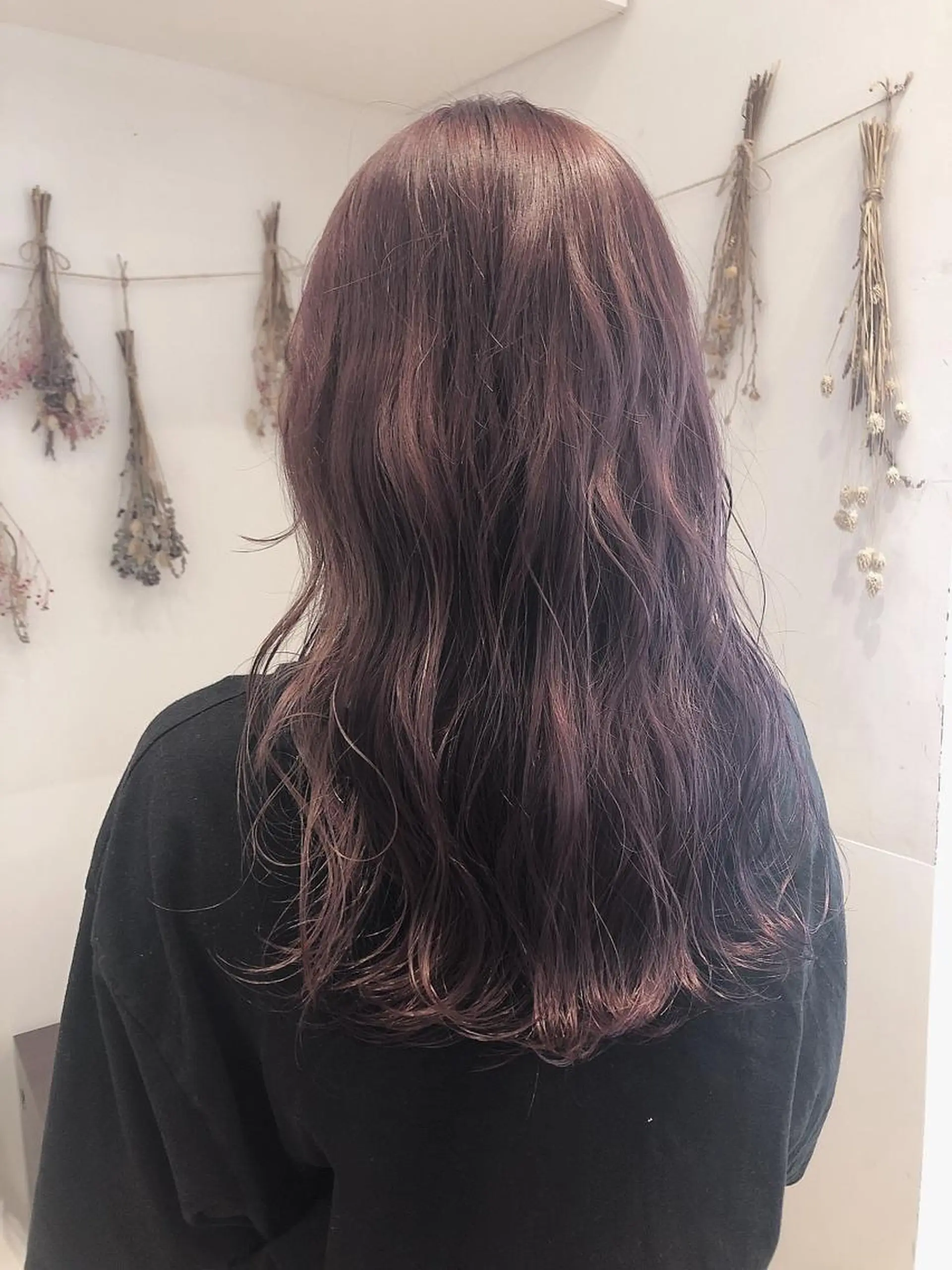 ロング カラー ラベンダーカラー ラベンダーピンク ピンクカラー はだゆうき @hadadan08のヘアスタイル