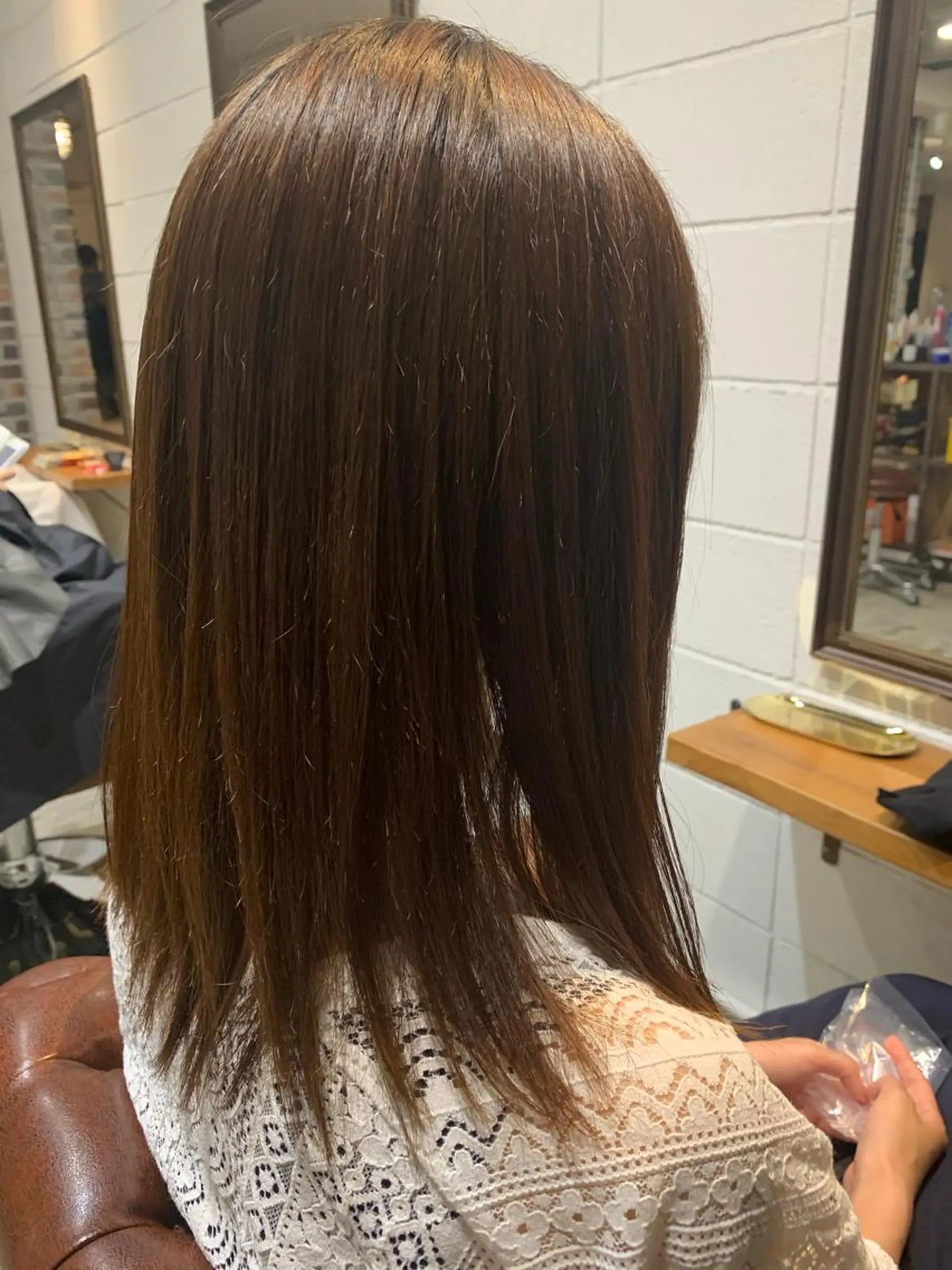 セミロング ショート🌼パーマ 本間正子のヘアスタイル