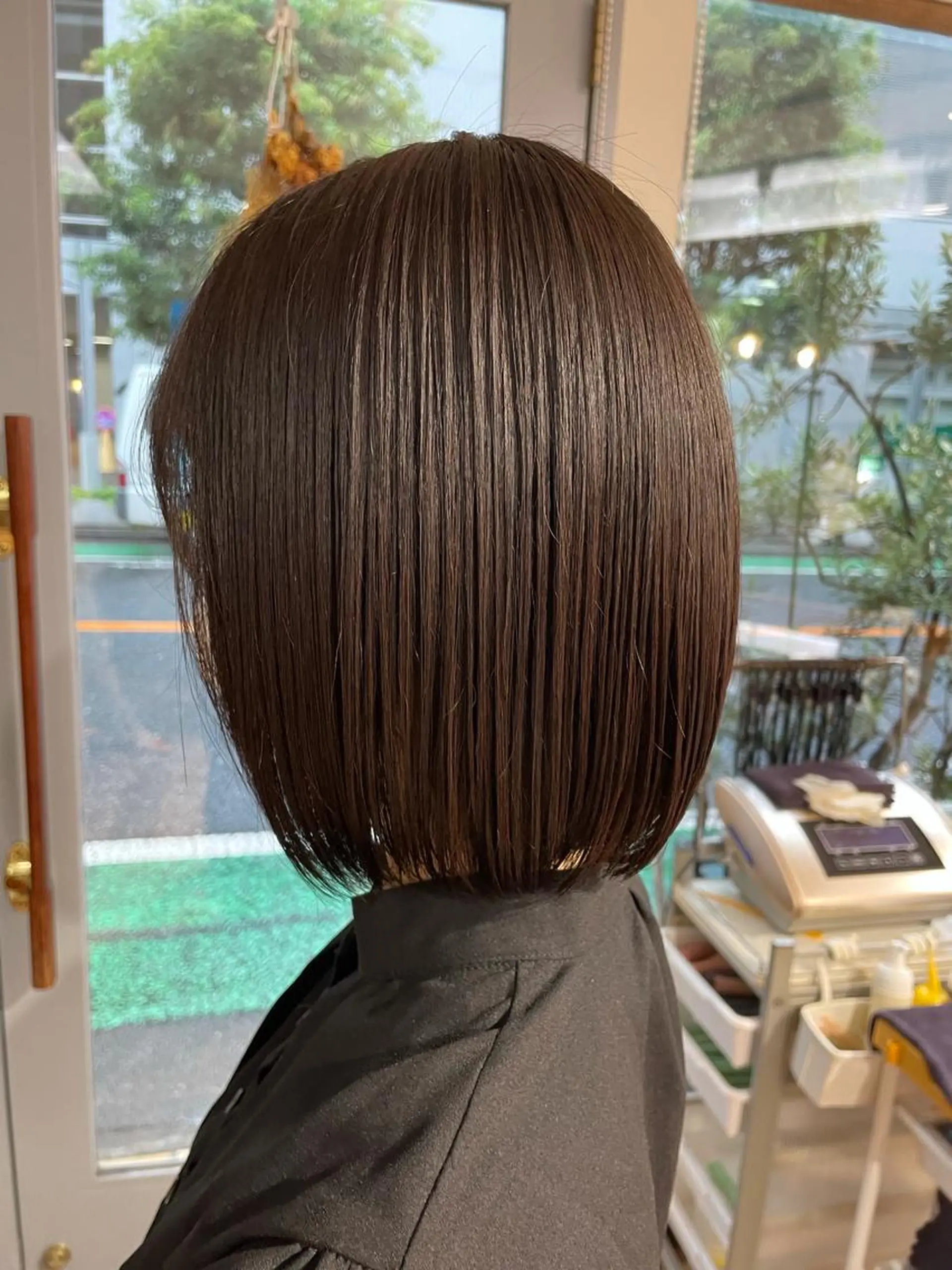 セミロング カラー パーマ 美髪矯正/ハイトーン 🪸🩰ヒナコのヘアスタイル