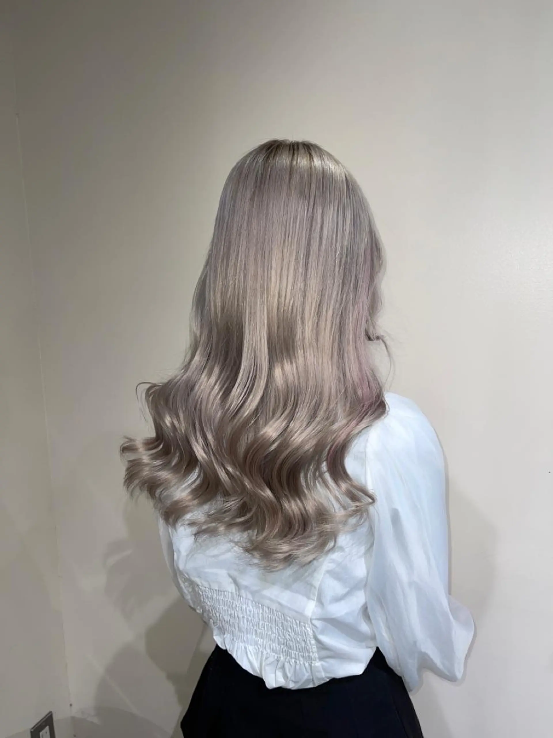 ロング カラー ヘアカラー ムラ修正、複雑履歴 治すサロン🤍アミルのヘアスタイル