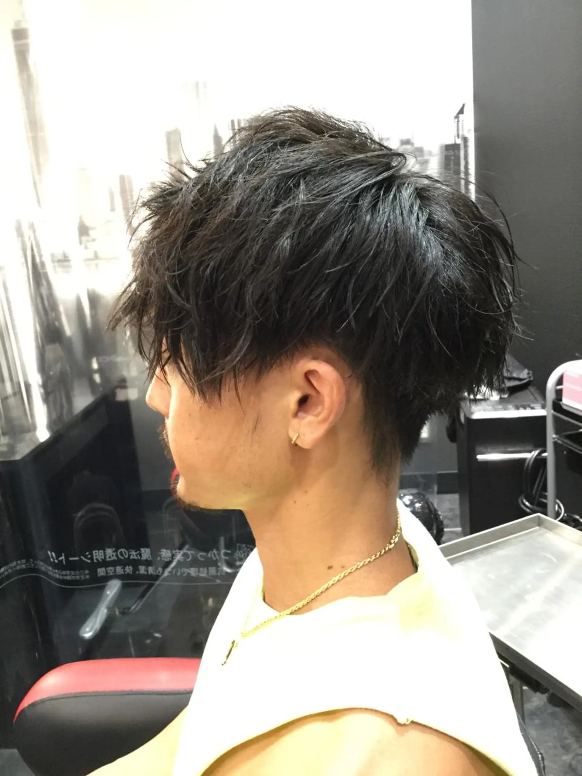 パーマ メンズ Annon プライベートサロンのヘアスタイル