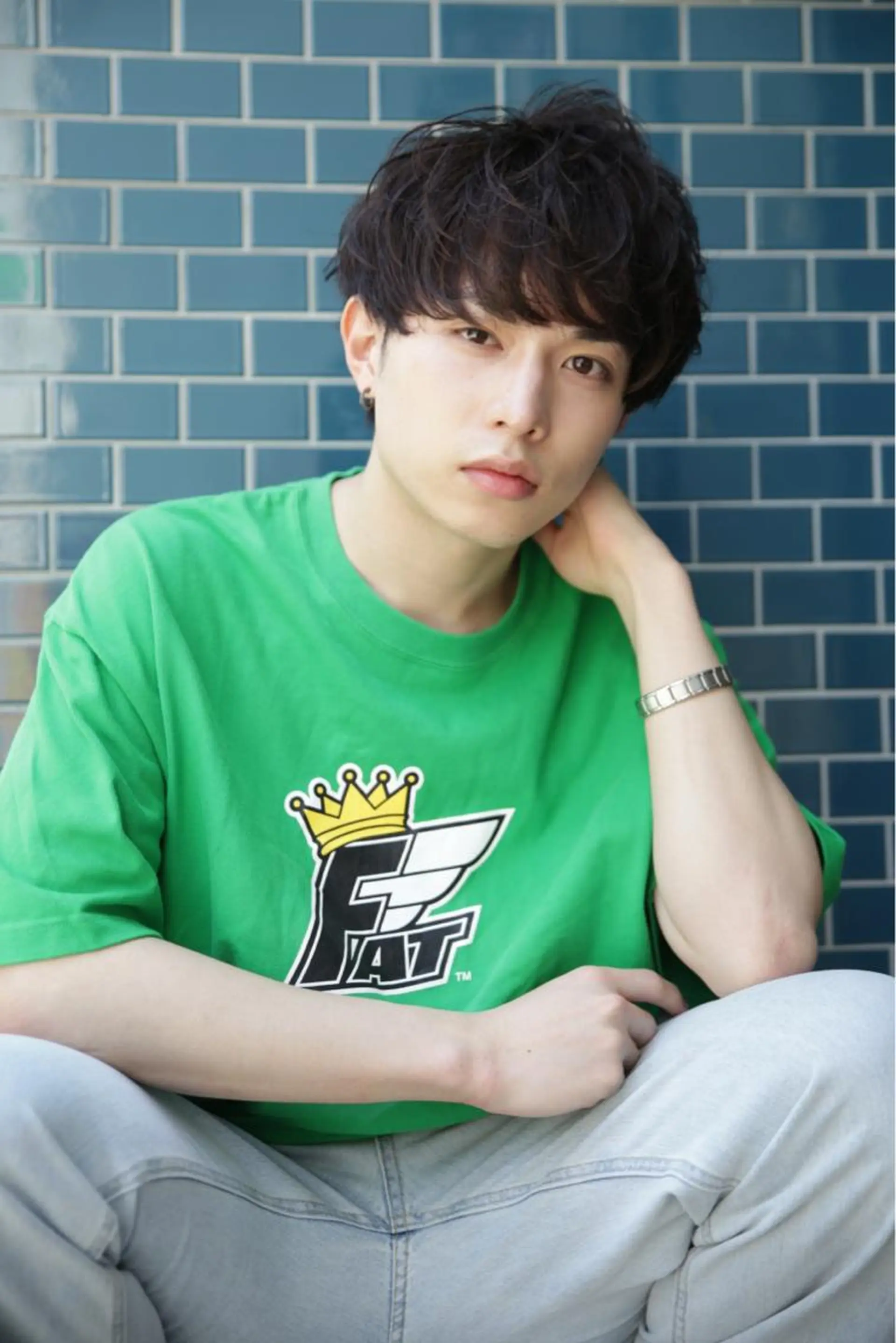 ショート ヘアアレンジ メンズ マッシュ メンズパーマの達人 🌟川内絵人のヘアスタイル