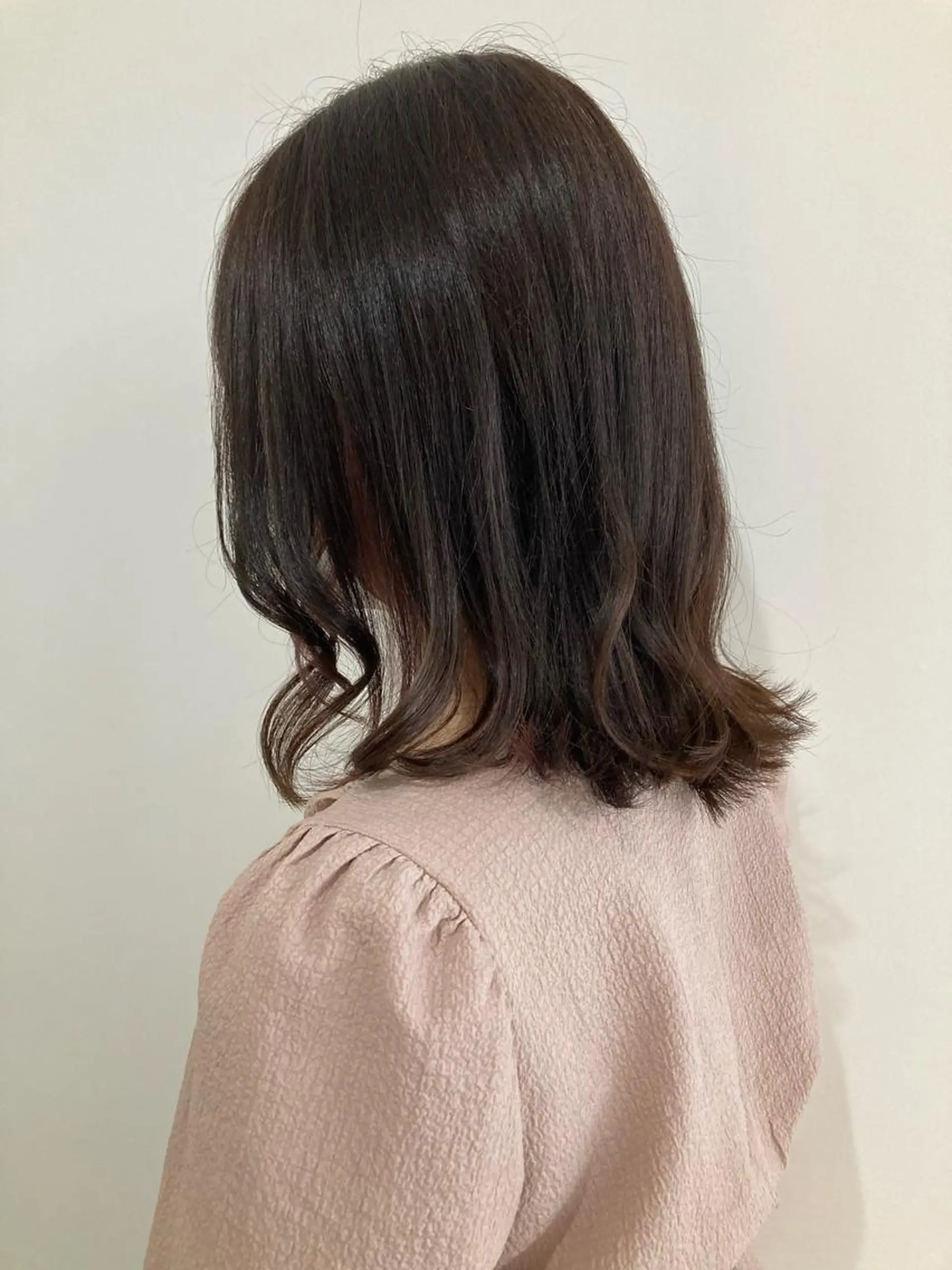 ミディアム カラー お洒落パーマ/ 艶カラー/michiのヘアスタイル