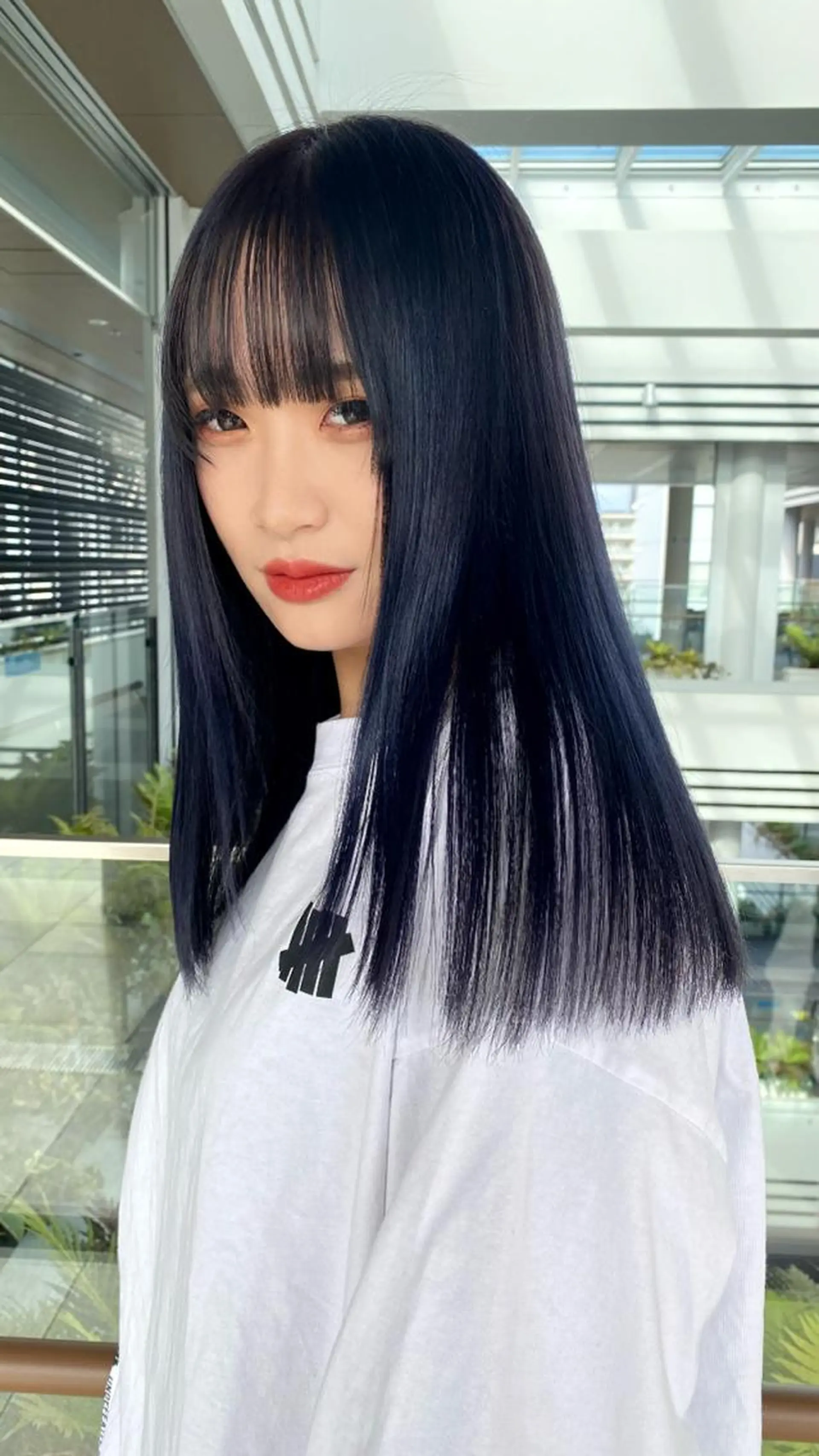 セミロング カラー RURI韓国ボブ 🇰🇷タッセルボブのヘアスタイル