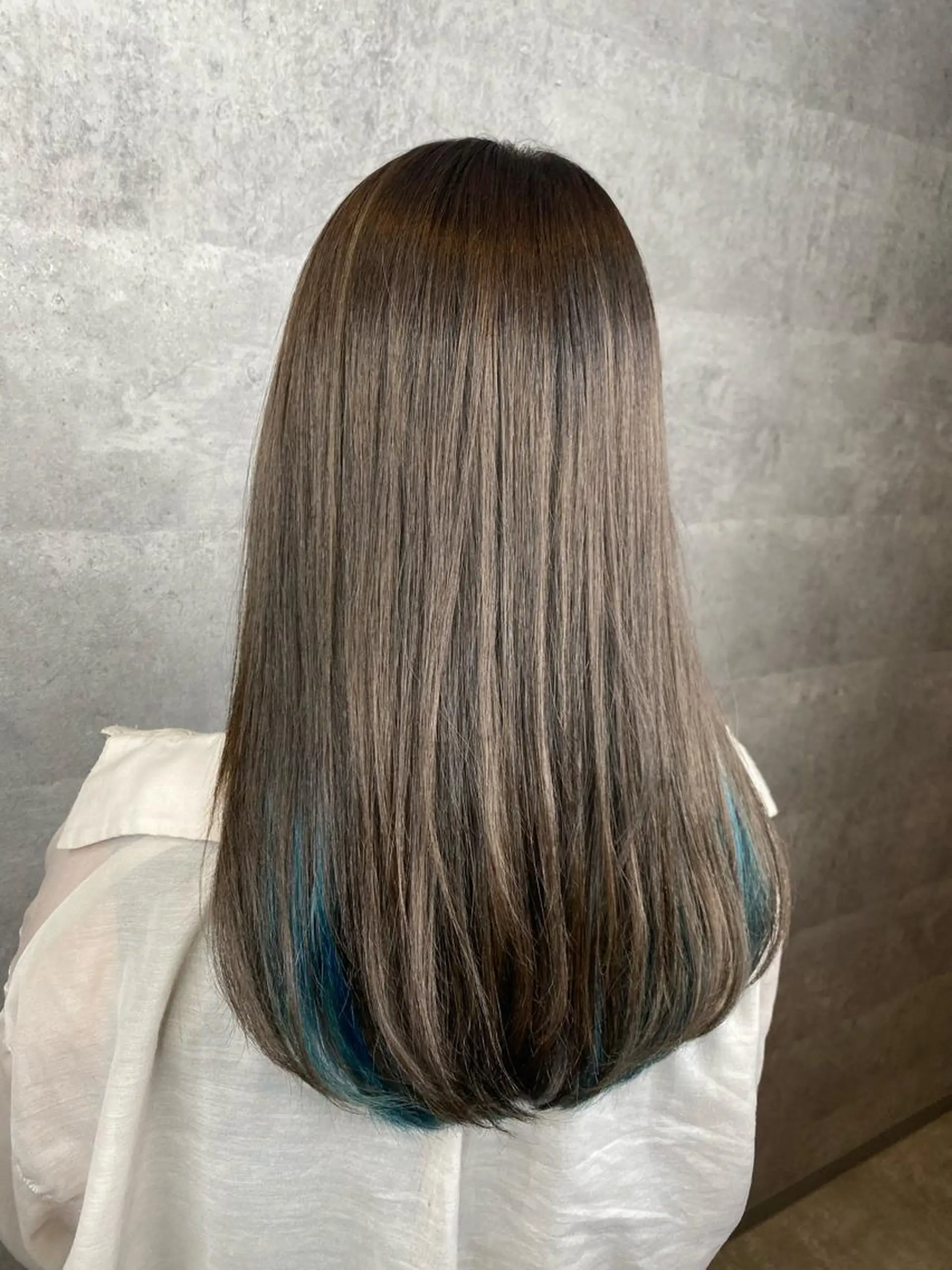 ロング カラー 🌿海山龍馬🌿前髪 /顔まわり/レイヤーのヘアスタイル