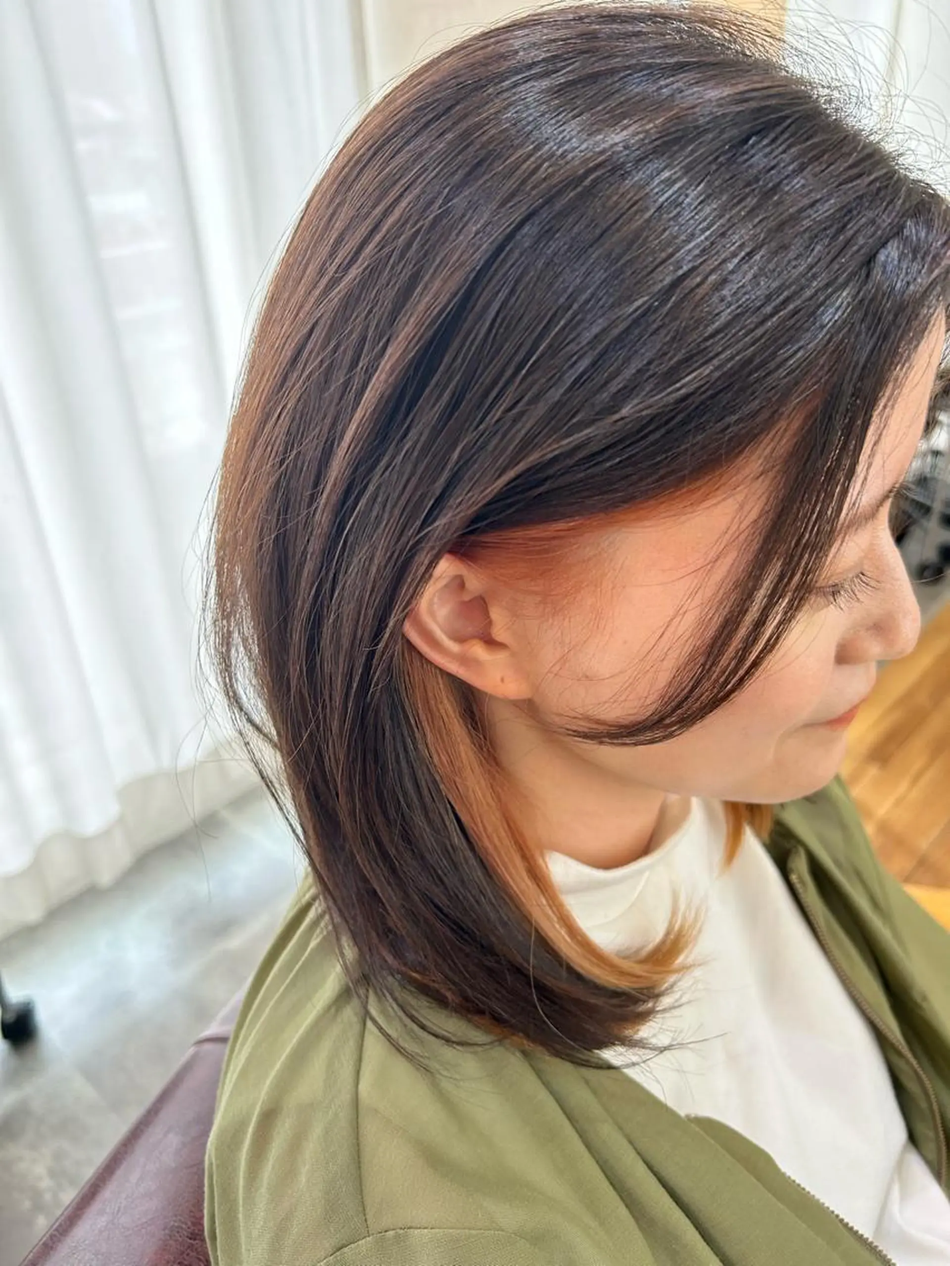 ミディアム カラー PARU HAIR SALON所属・似合わせ特化美容師 ✂︎PINAのヘアスタイル