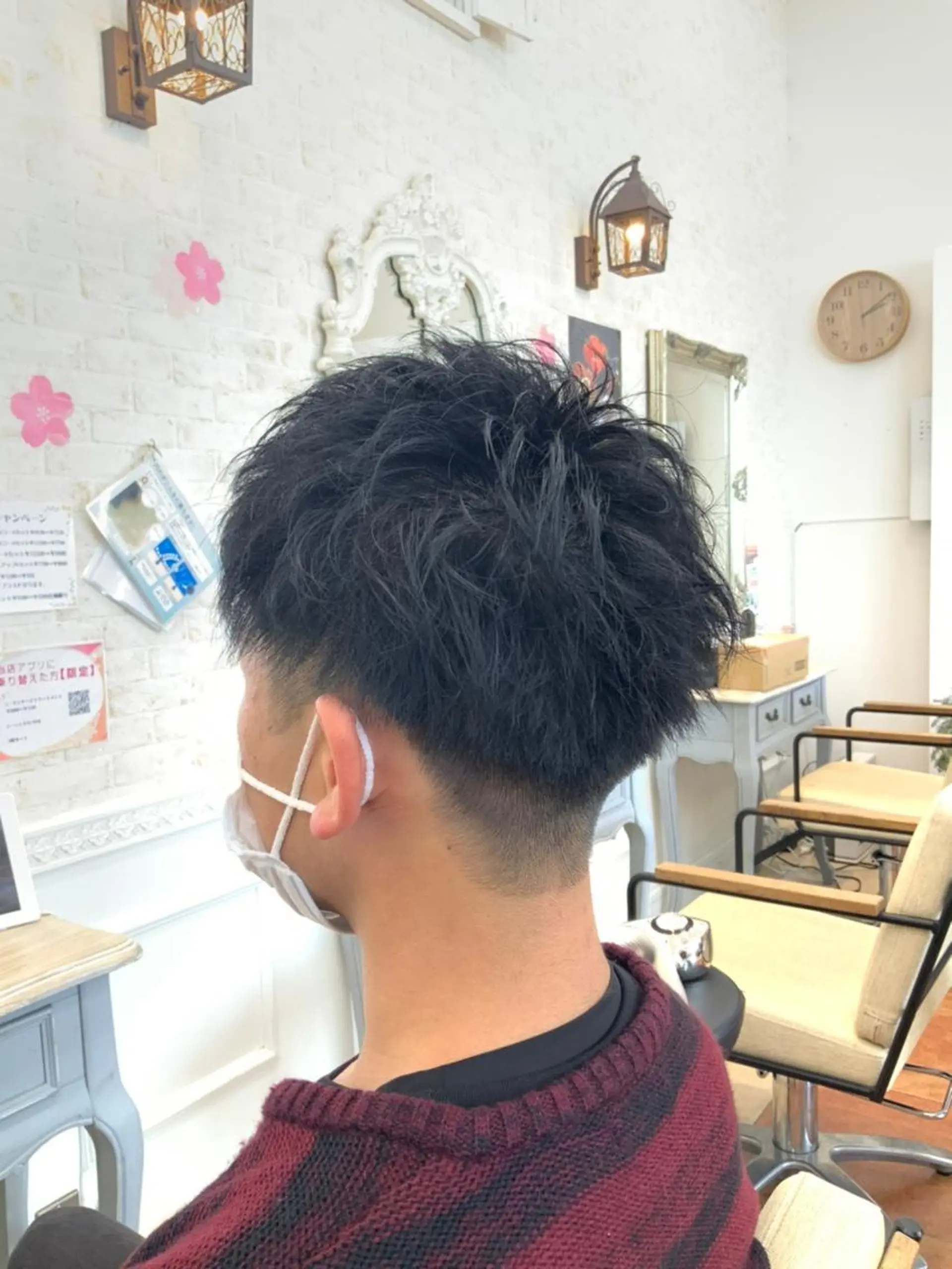 メンズ ショート 刈り上げ 小顔カット ✨オール年代🆗 🍒酒井芳美🐹のエステ・リラクイメージ