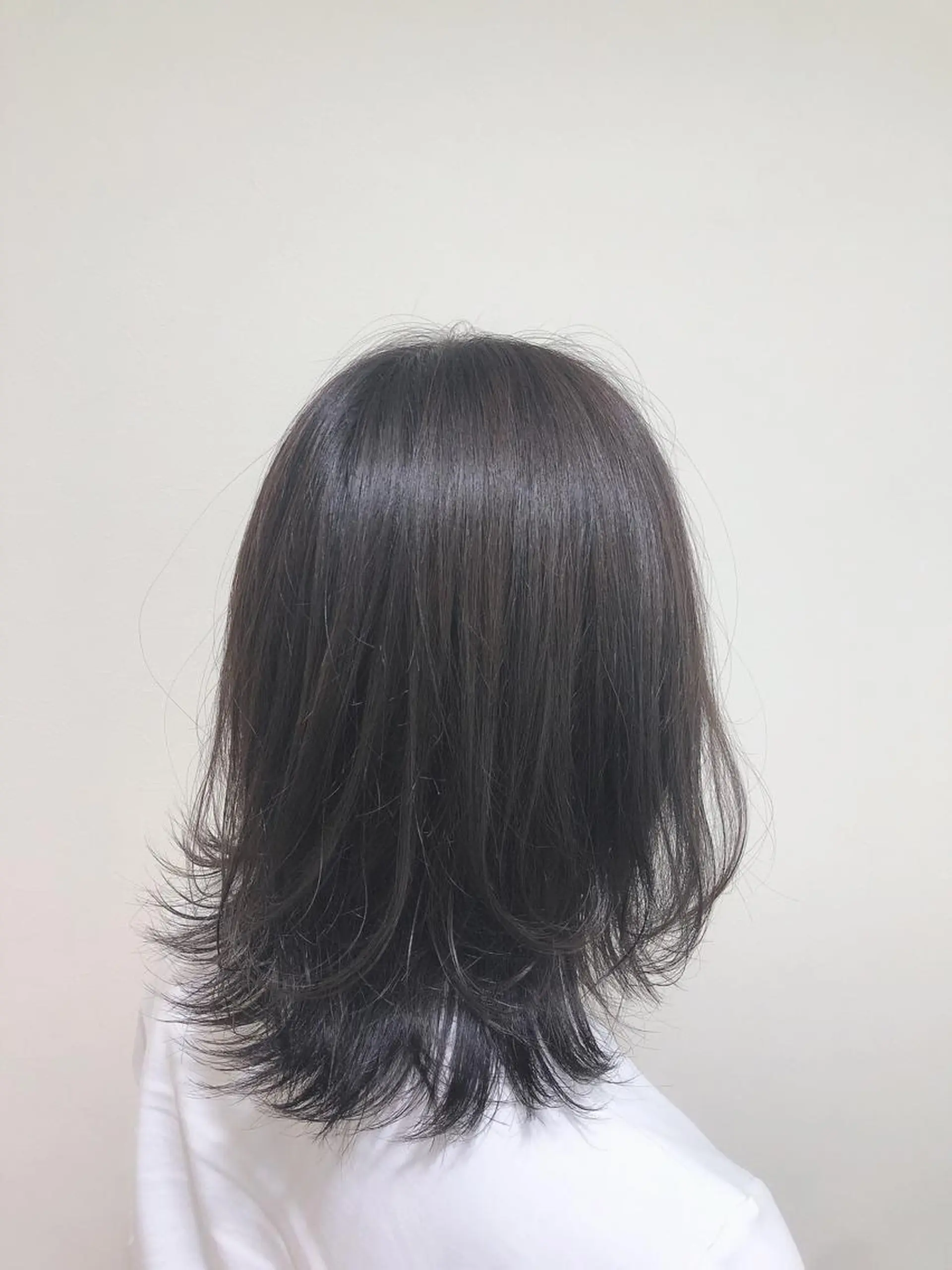 ミディアム カラー 梅木 潤【韓国ヘア/ 艶髪/透明感カラー】のヘアスタイル