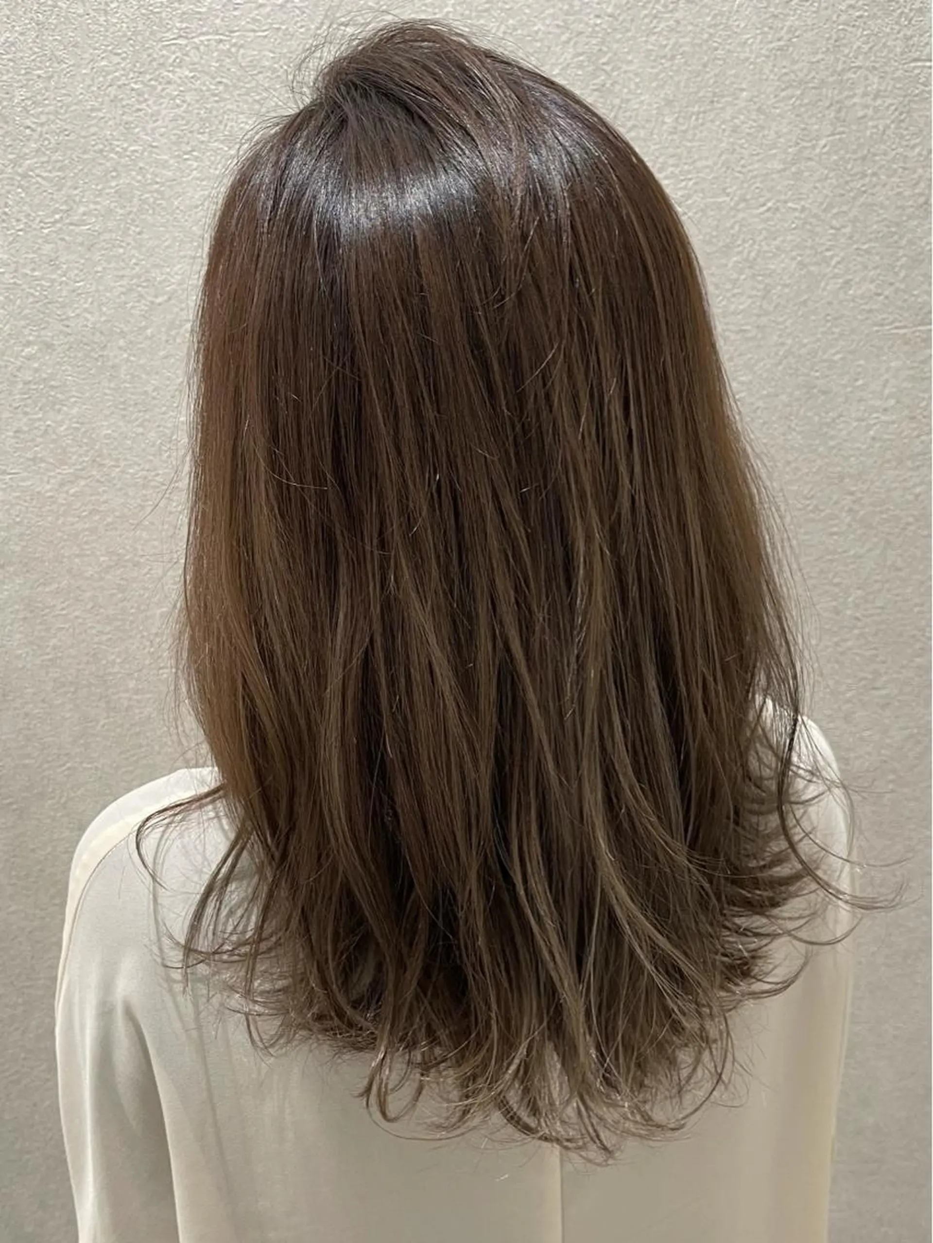 セミロング カラー La fith hair letter所属・Lafith住道 TATSUYAのヘアスタイル