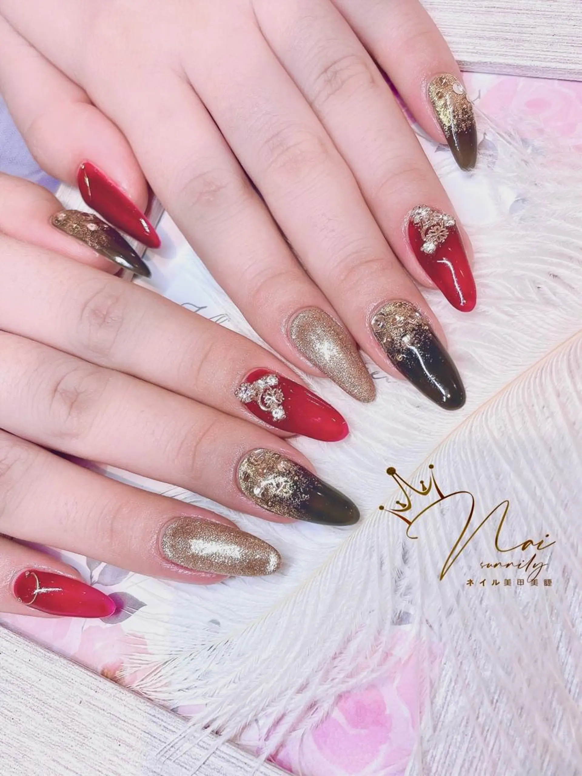 ネイル 長さだし専門店 M2　rikaのネイルデザイン