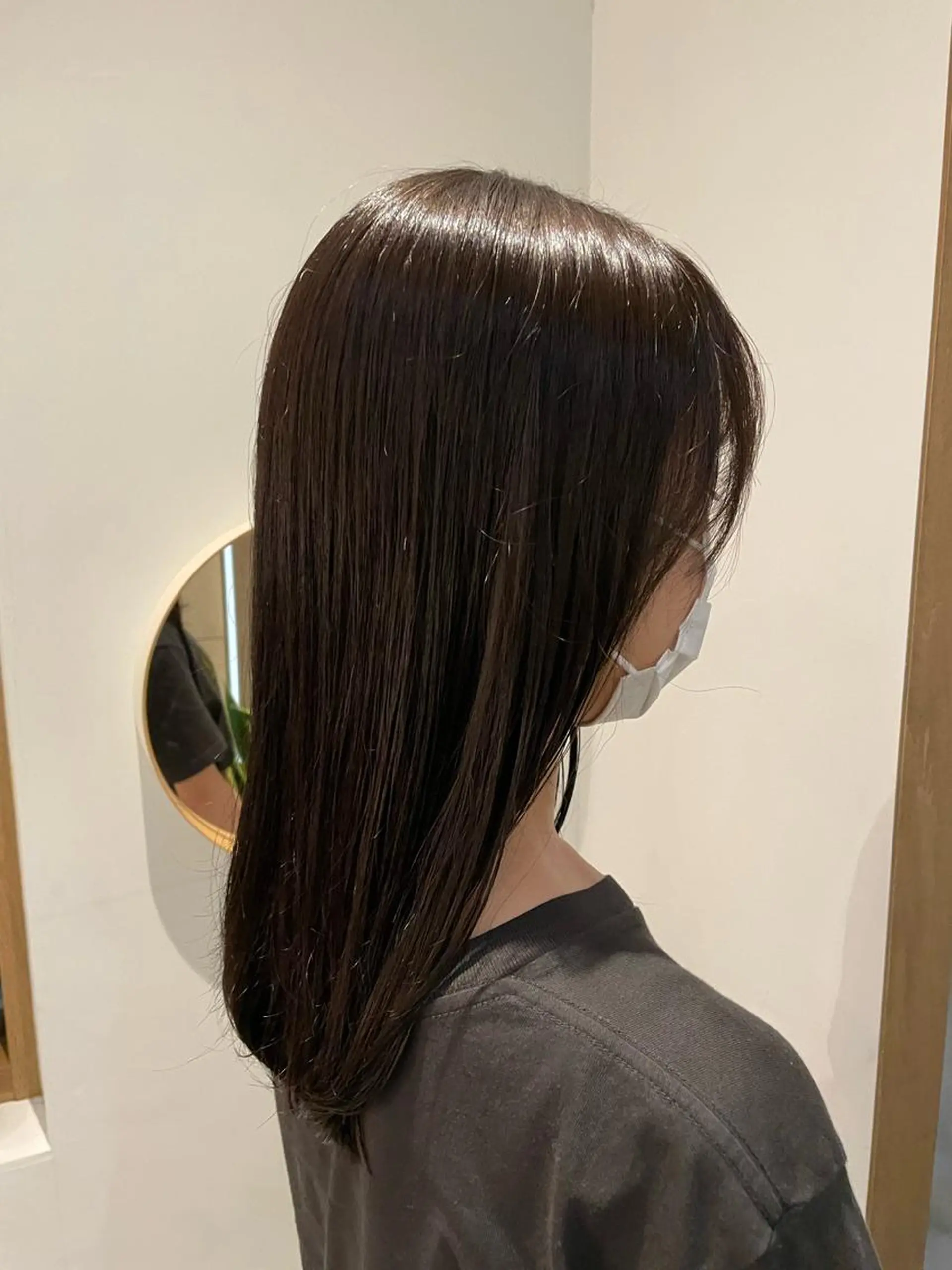 ミディアム カラー ミウラ サクラコのヘアスタイル