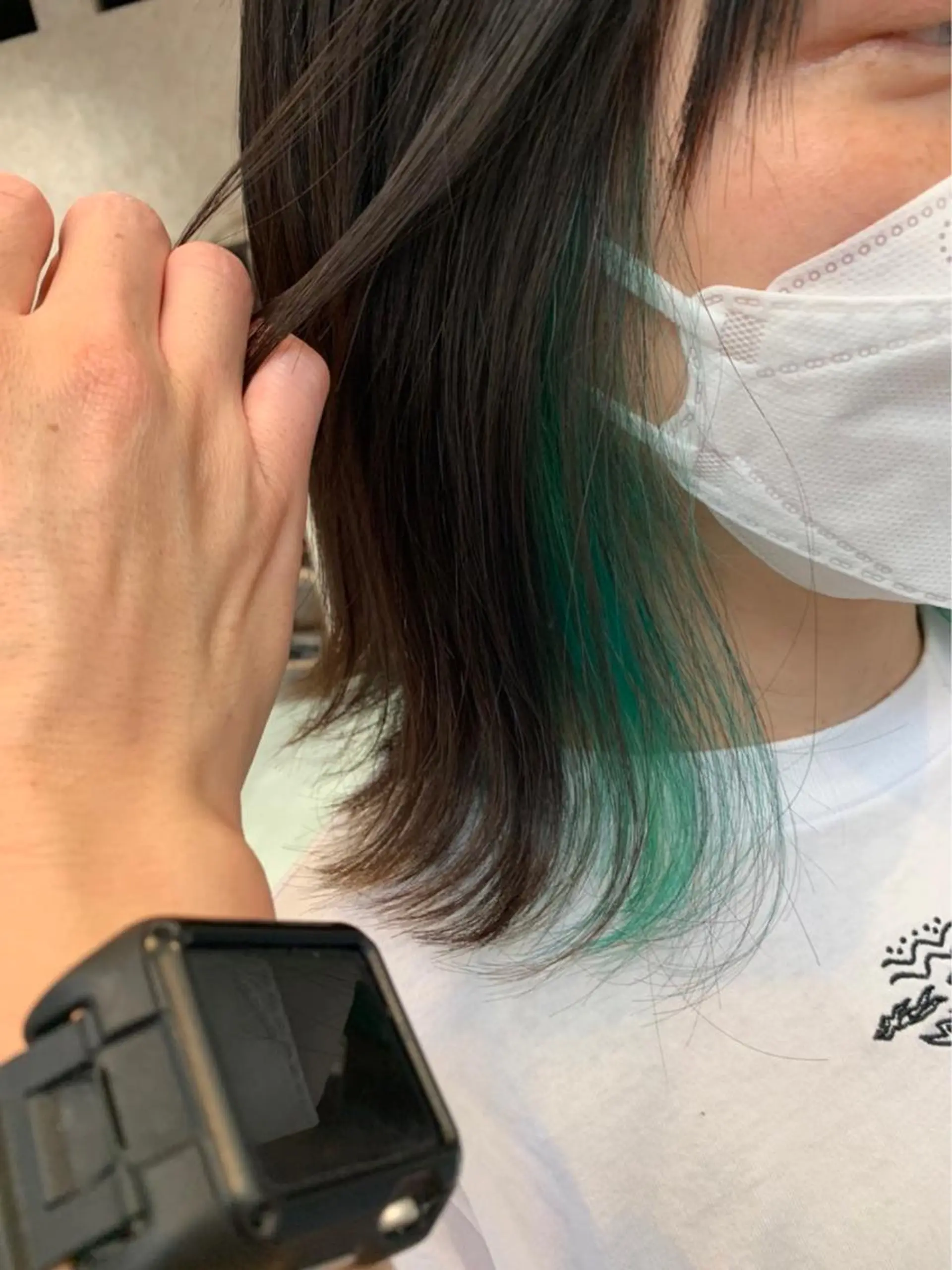 ミディアム カラー 🫟Blanco🫟 Color&Careのヘアスタイル