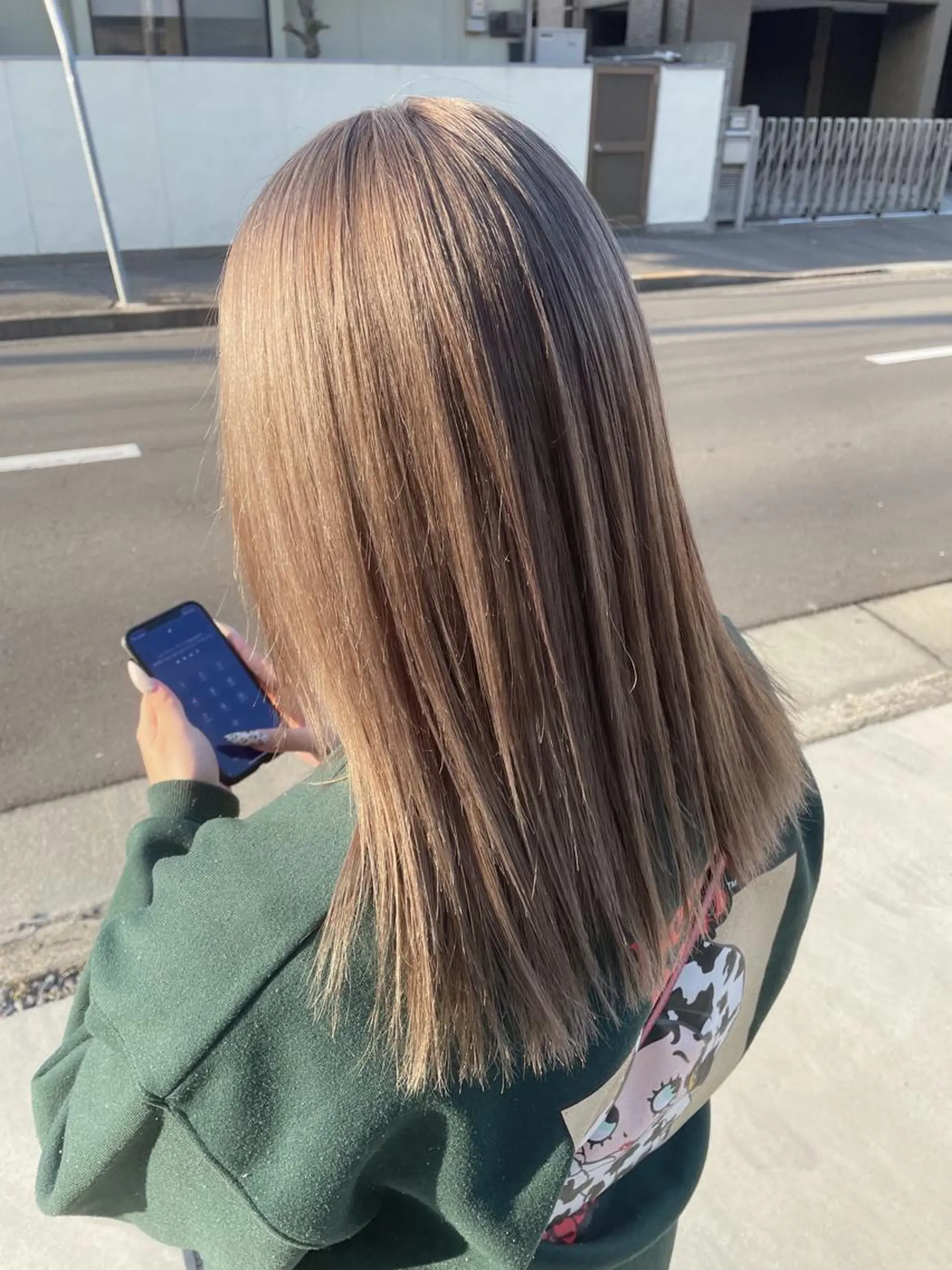 カラー ベージュカラー ピンクカラー Matsubara asuka  ☪︎のヘアスタイル