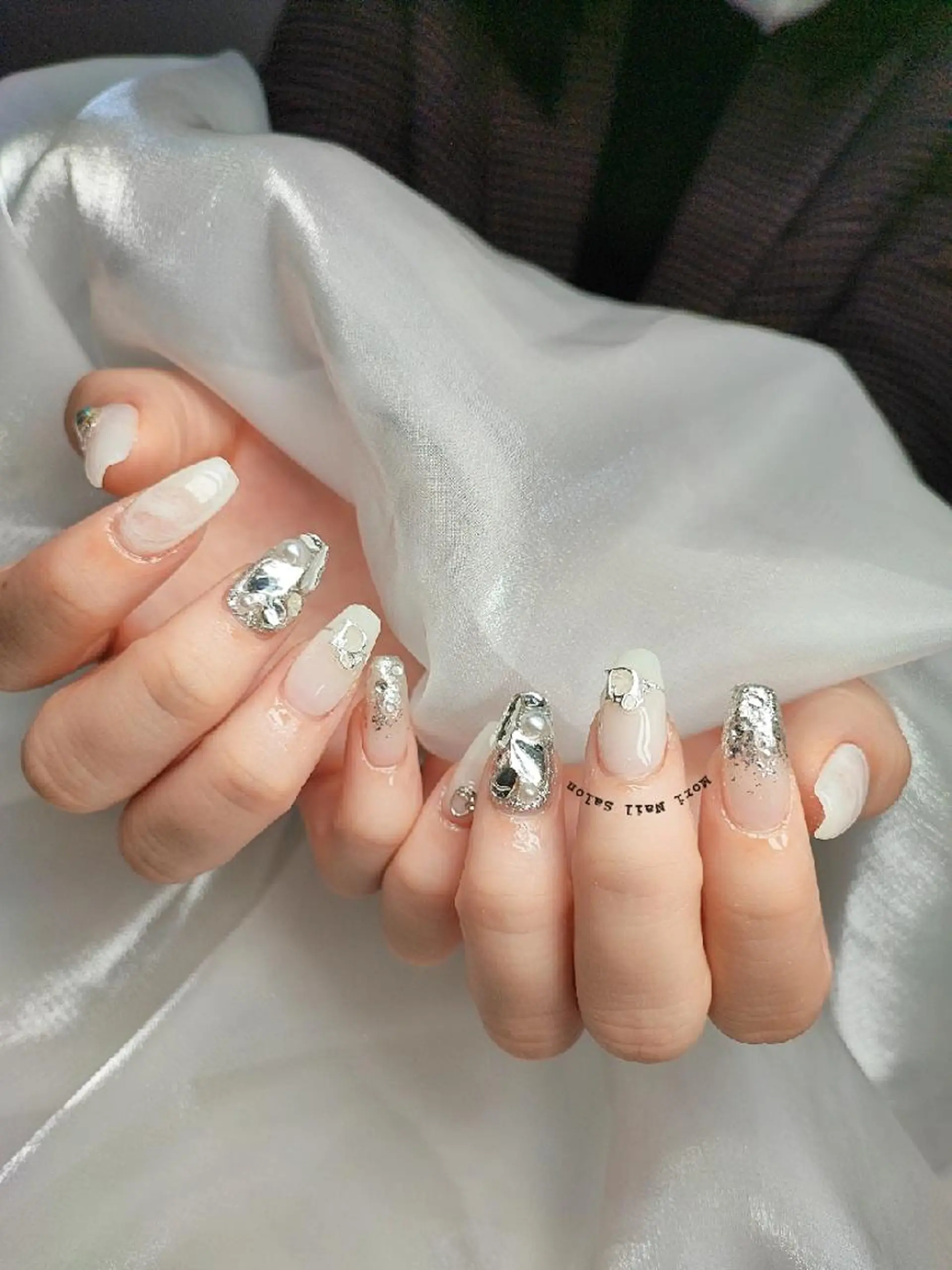 ネイル ハンドネイル 森 ネイルサロンのネイルデザイン