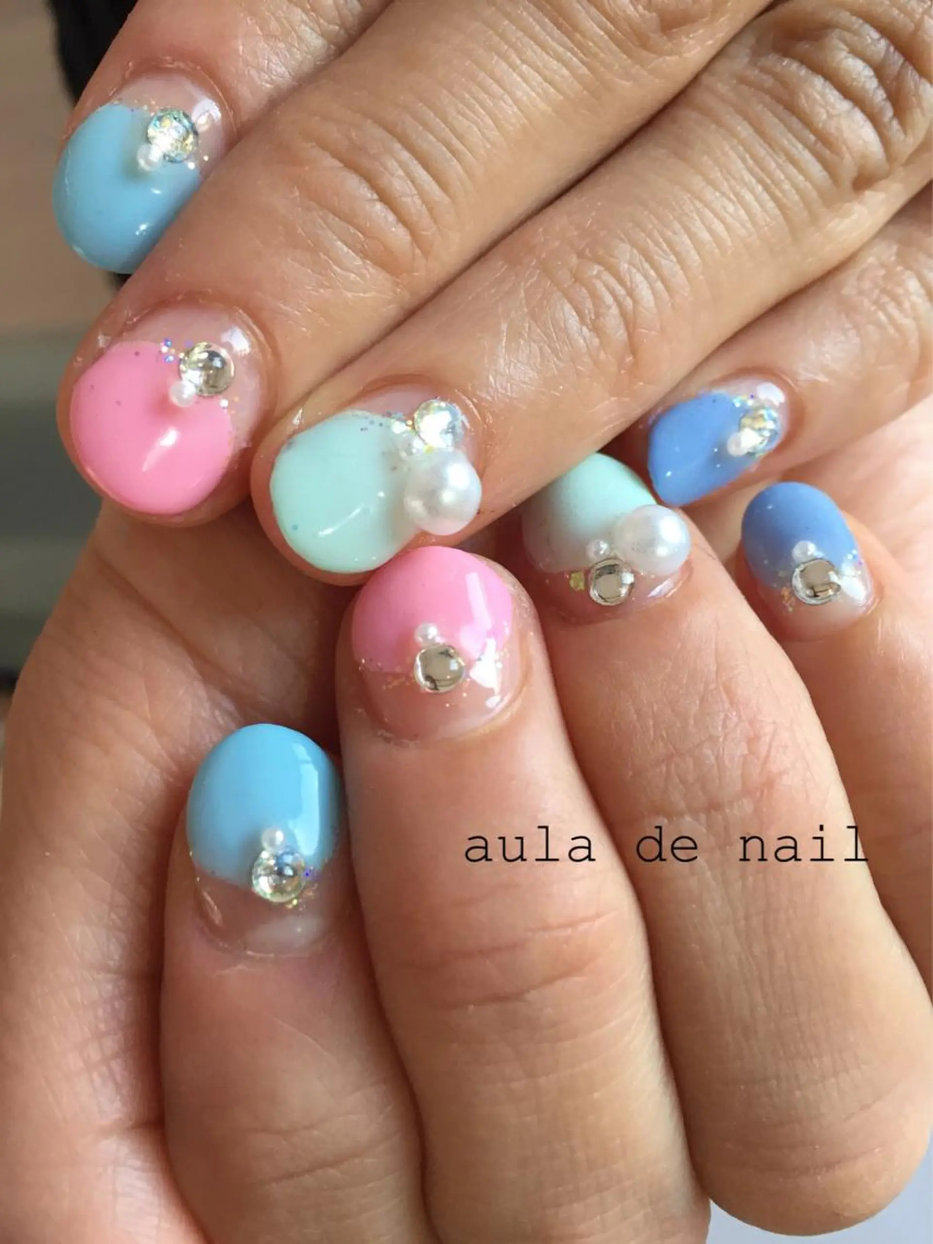 ショート auladenail アウラデネイルのネイルデザイン