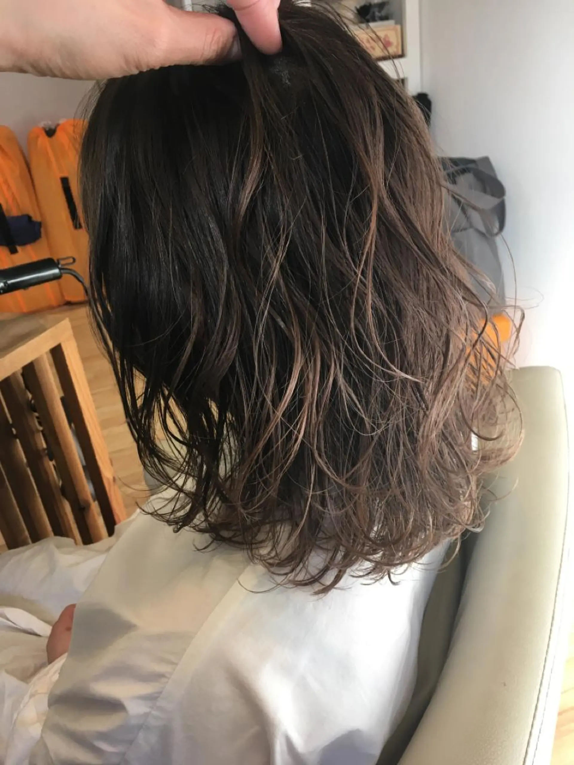 ミディアム 平 一裕のヘアスタイル