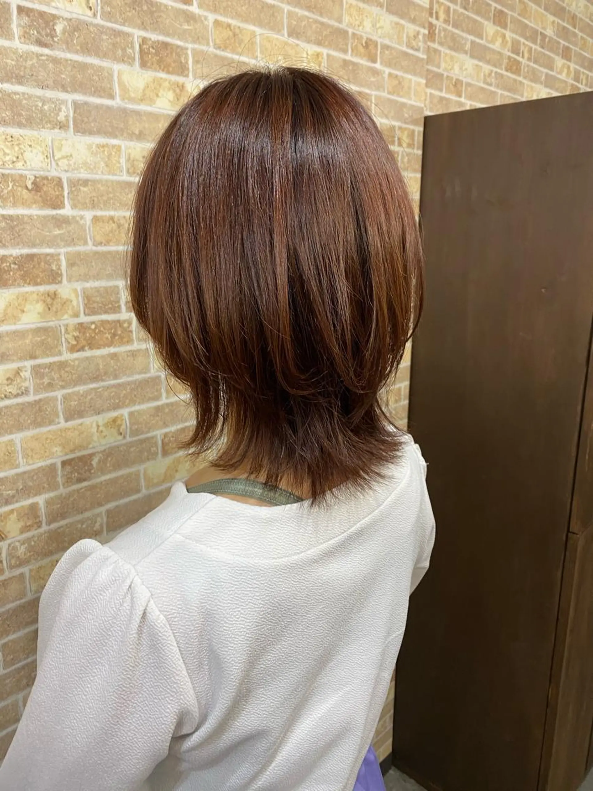 ミディアム 美髪ヘア 🤍erikaのヘアスタイル