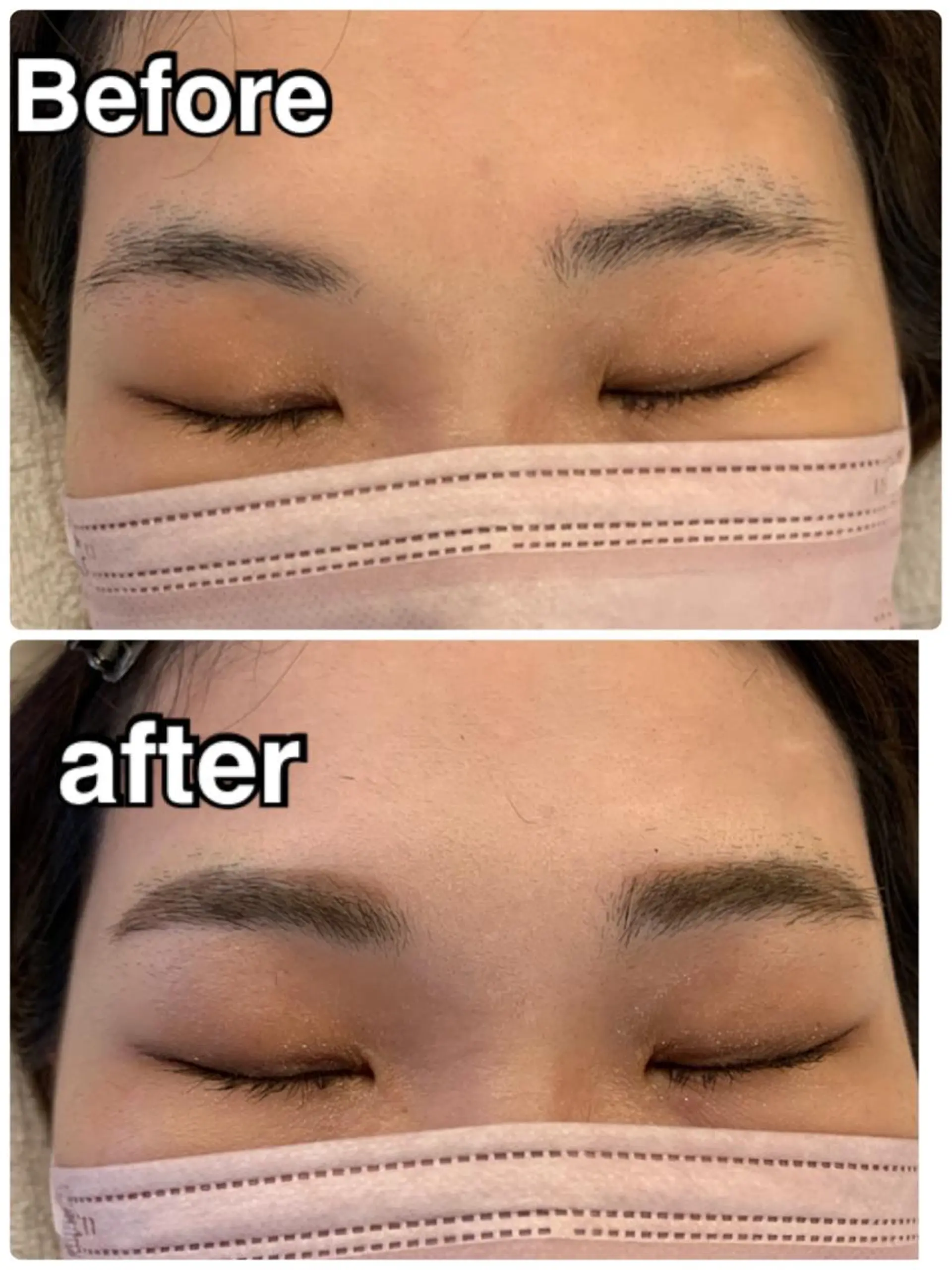 アイブロウ エクステ/眉/LED peTiT堀口のマツエク・マツパデザイン