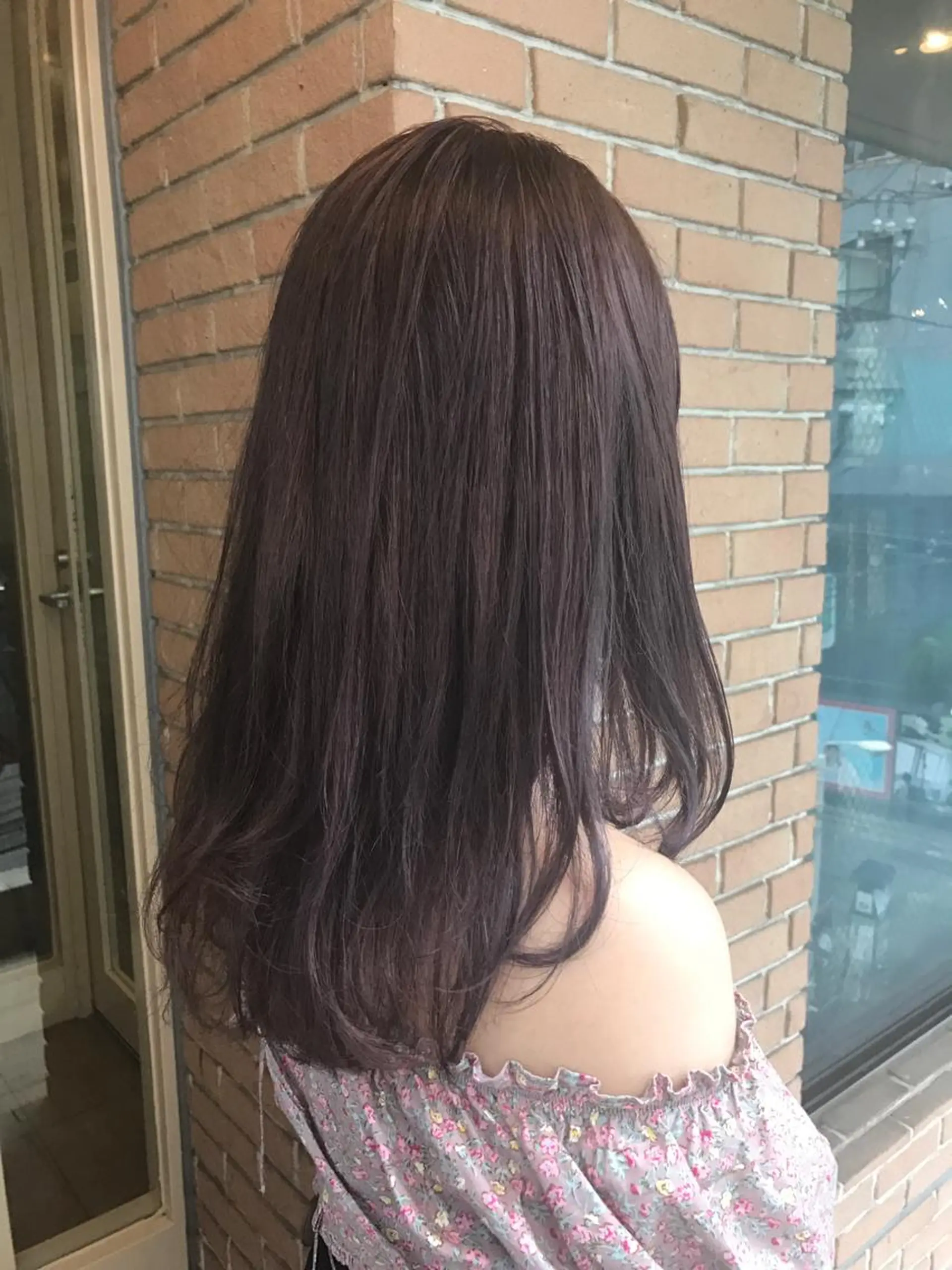 ロング カラー パーマ ヘアアレンジ メンズ キッズ ネイル マツエク・マツパ アッシュ ダブルカラー ラベンダーカラー ラベンダーアッシュ サロンドミルク 原宿のヘアスタイル