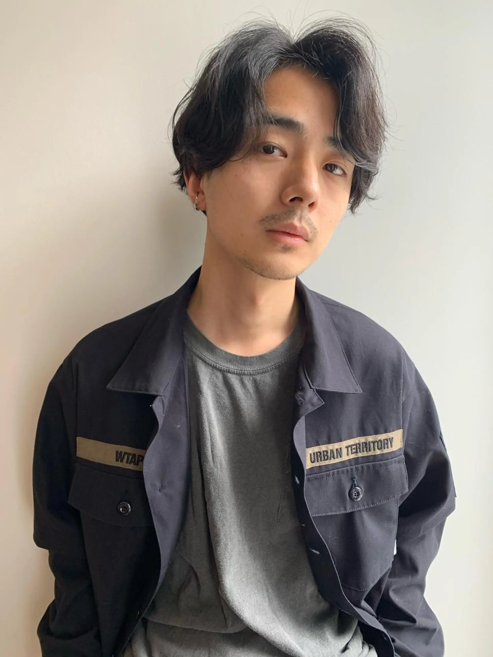 ミディアム パーマ メンズ Chill所属・三矢 ちなつのヘアスタイル