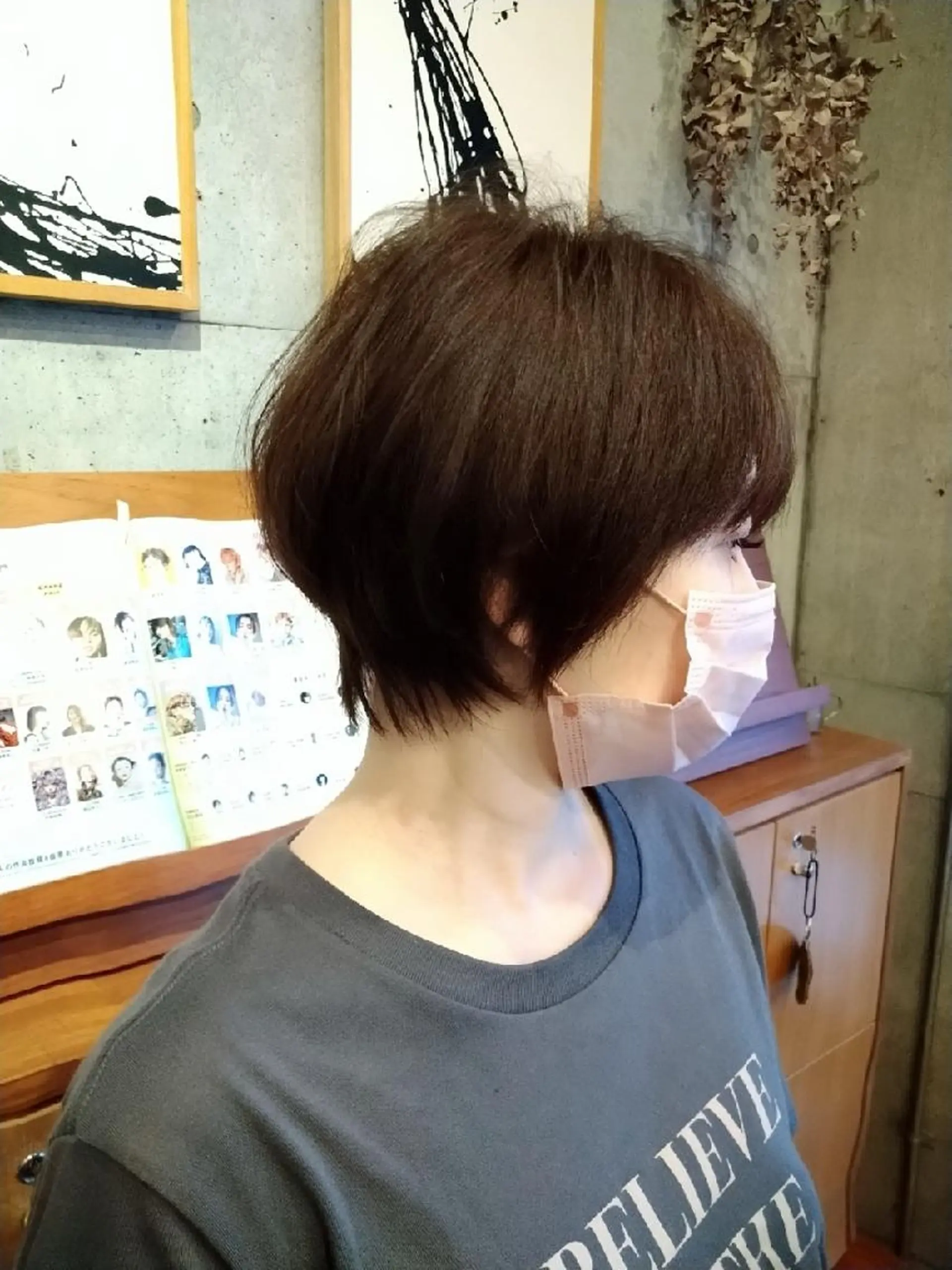 ショート onde所属・山田 智加のヘアスタイル