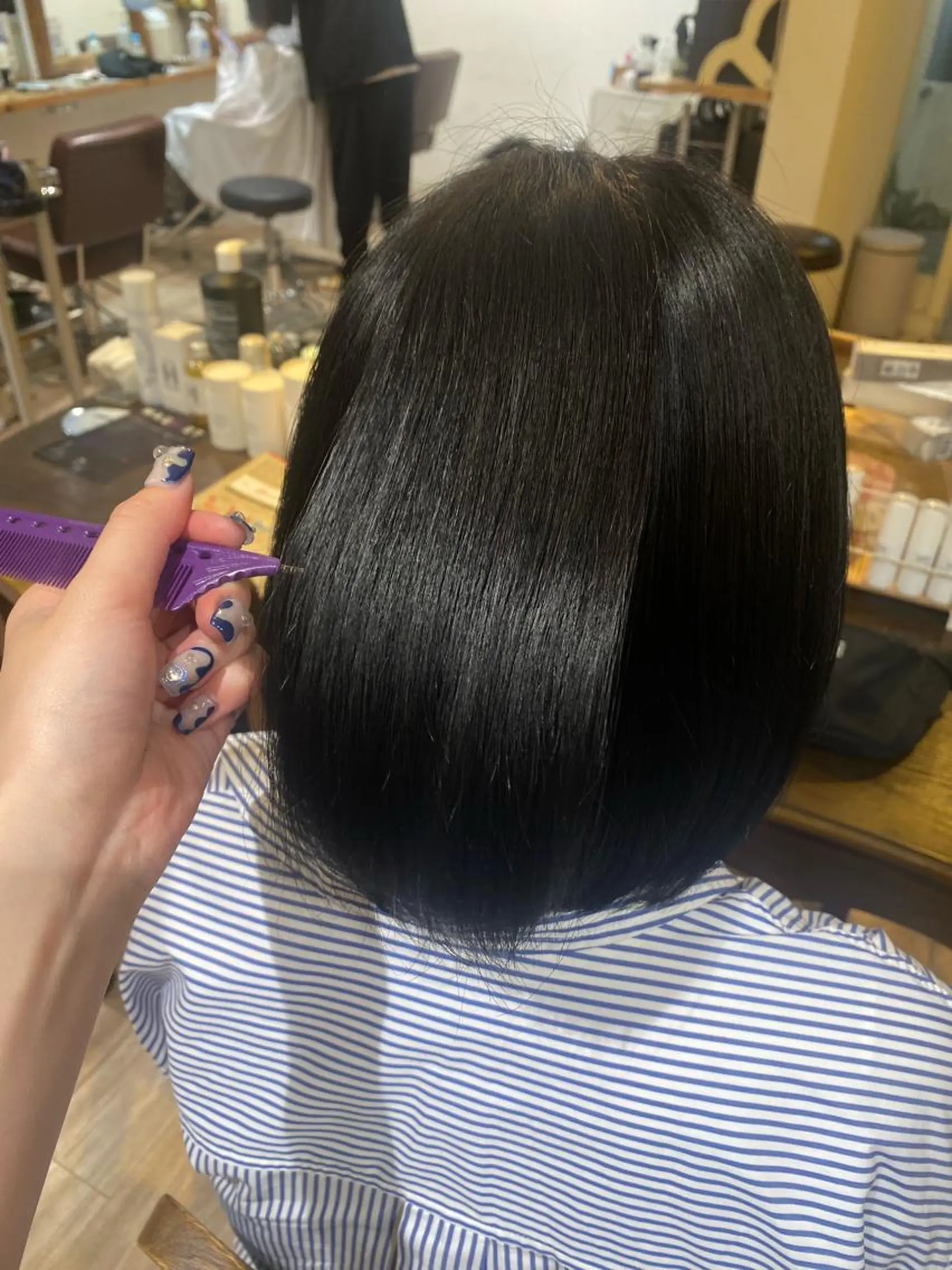 ミディアム カラー niconail 千歳烏山店所属・niconail 🧣ayu 📍烏山のネイルデザイン