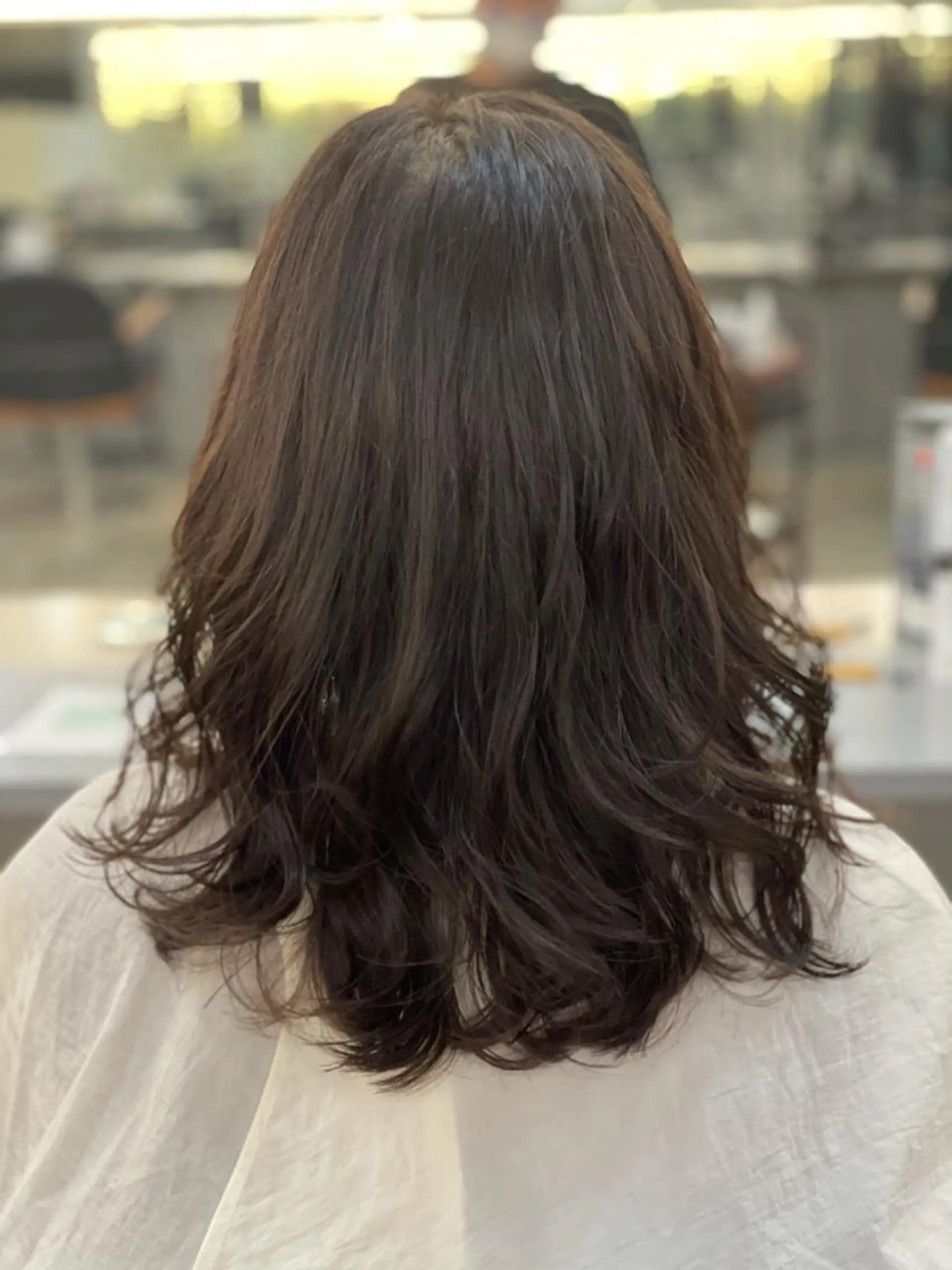 ミディアム パーマ イトウ アキノリのヘアスタイル