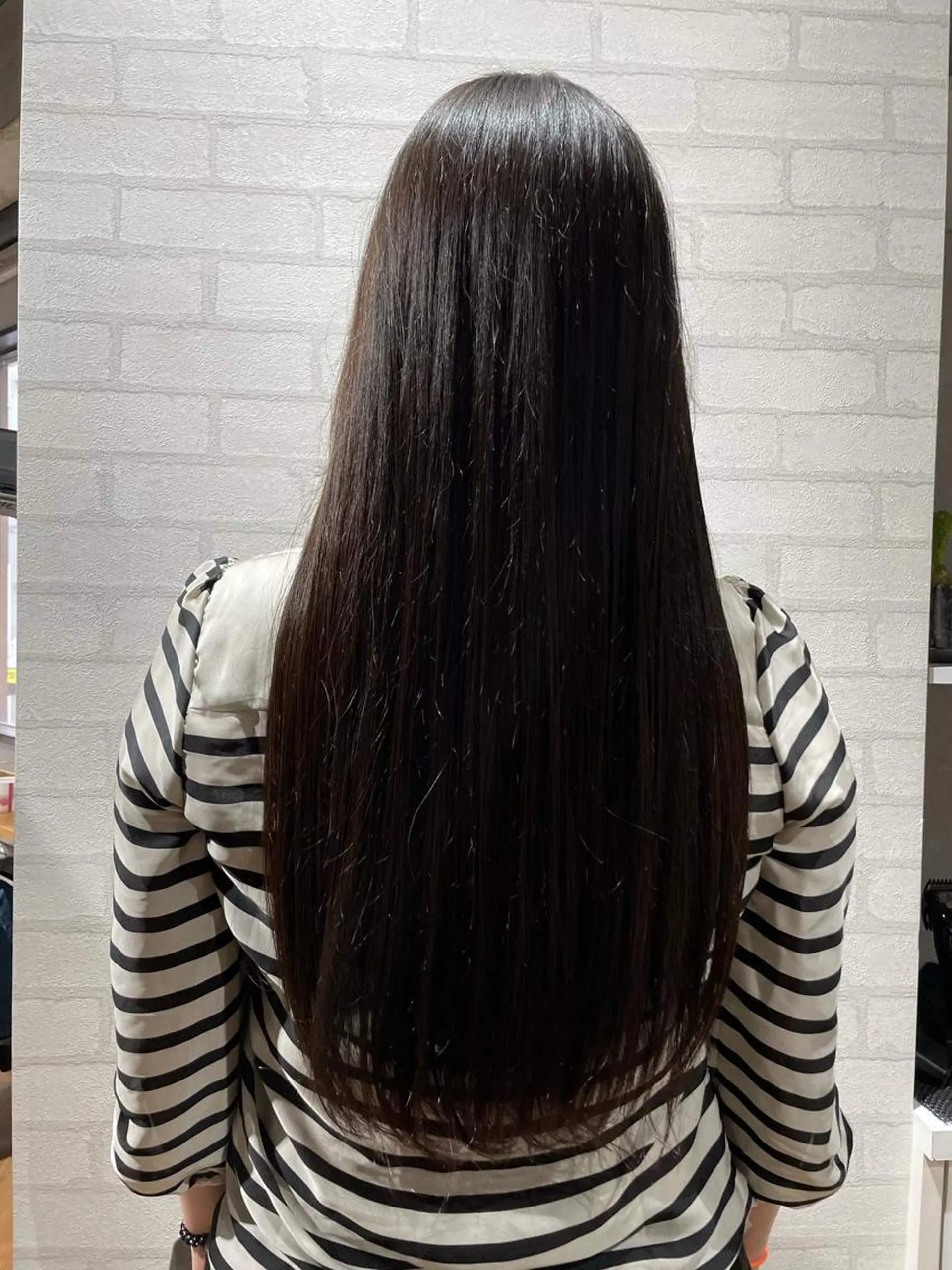 ロング 髪質改善 縮毛矯正 カット メンズ特化☝️添田 好恵のヘアスタイル