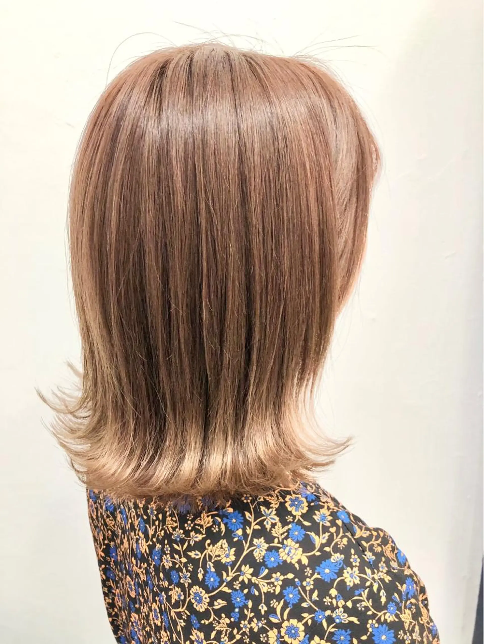 ミディアム カラー ヘアアレンジ 🧸縮毛矯正特化 金澤 彩香🎀のヘアスタイル