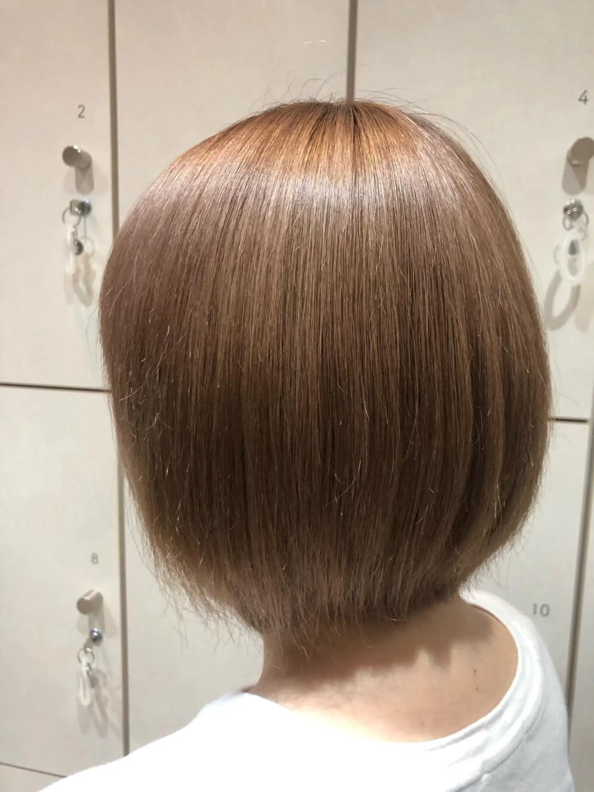 カラー ベージュカラー ハイトーンカラー ハイトーンベージュ 髪質改善/美髪/渡辺 りんのヘアスタイル